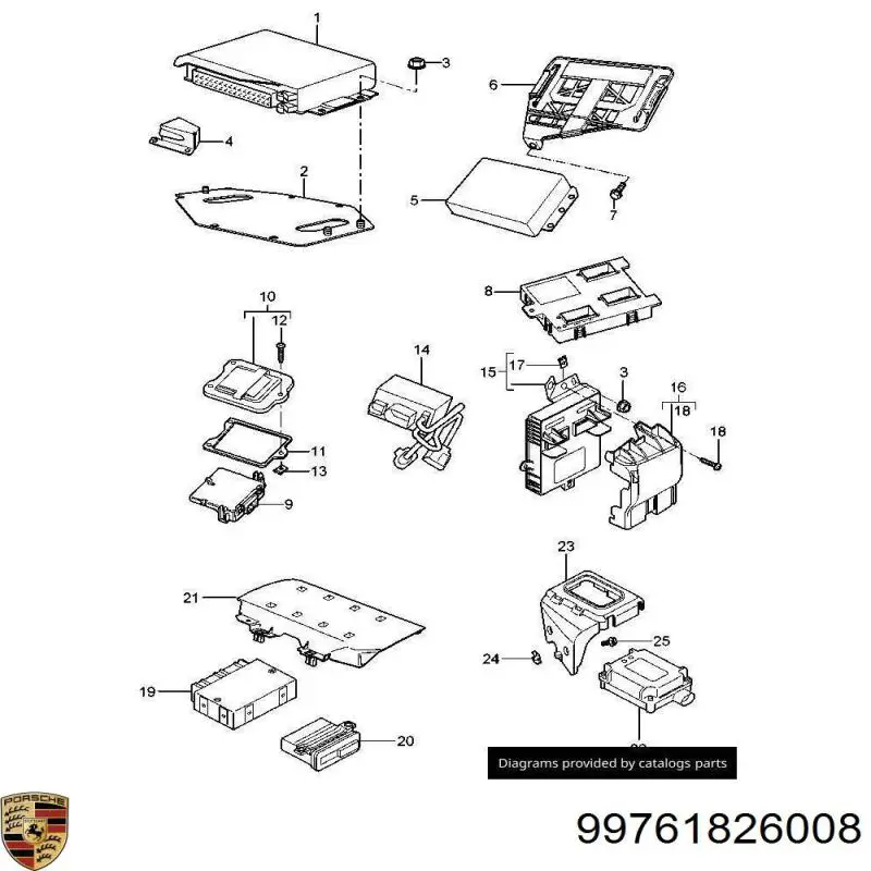  99761826008 Porsche