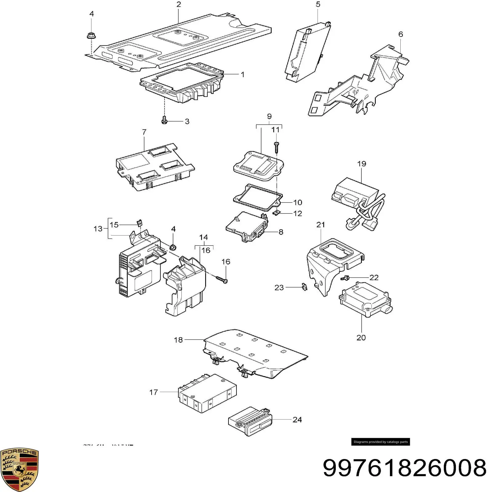  Porsche 99761826008 цена, от 767.72 USD