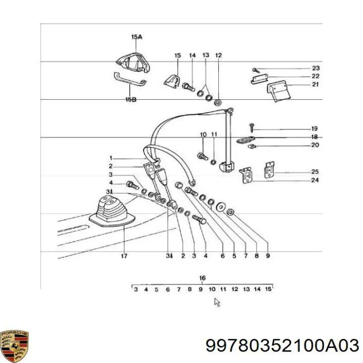 99780352100A03 Porsche 