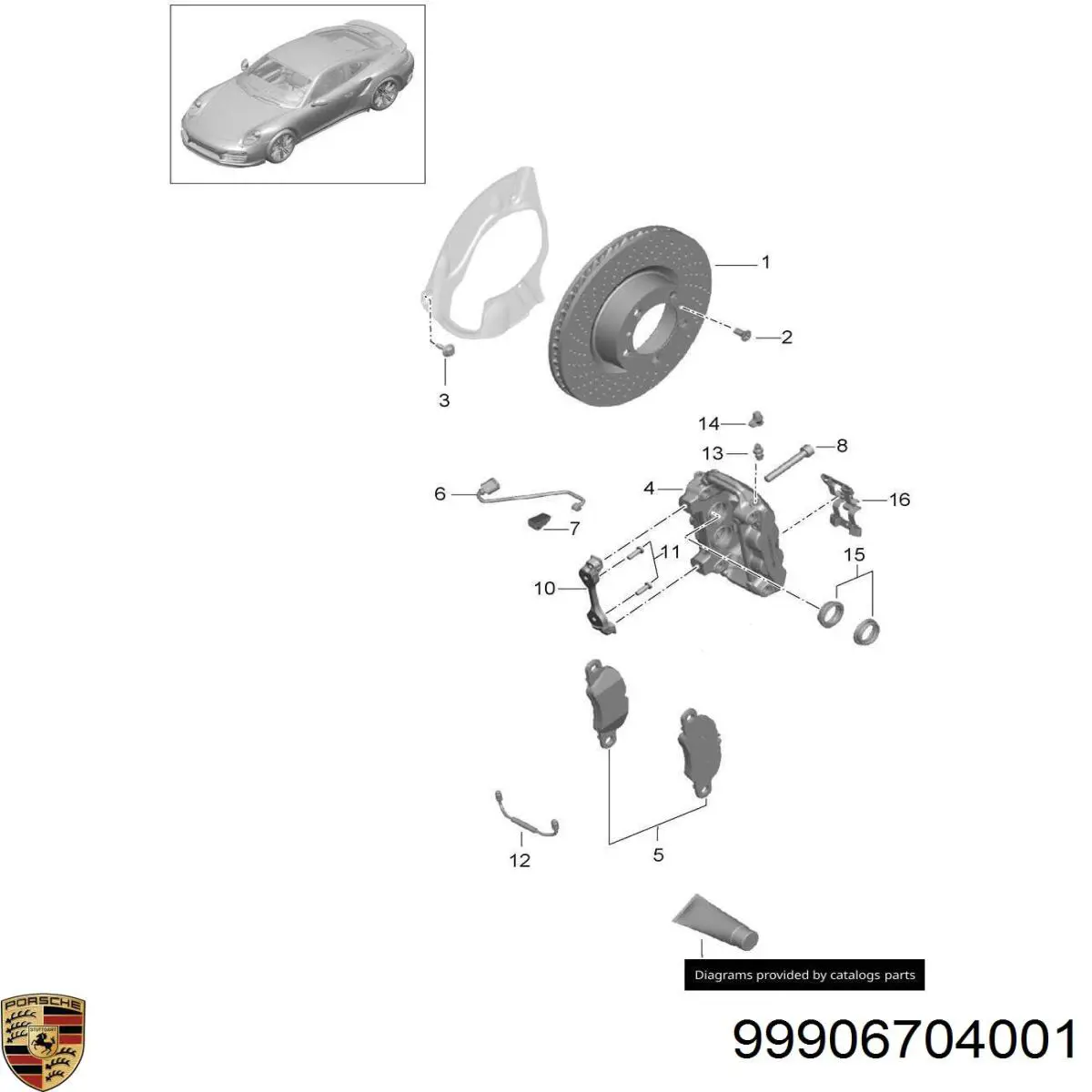  Porsche 99906704001 цена, от 21.96 USD