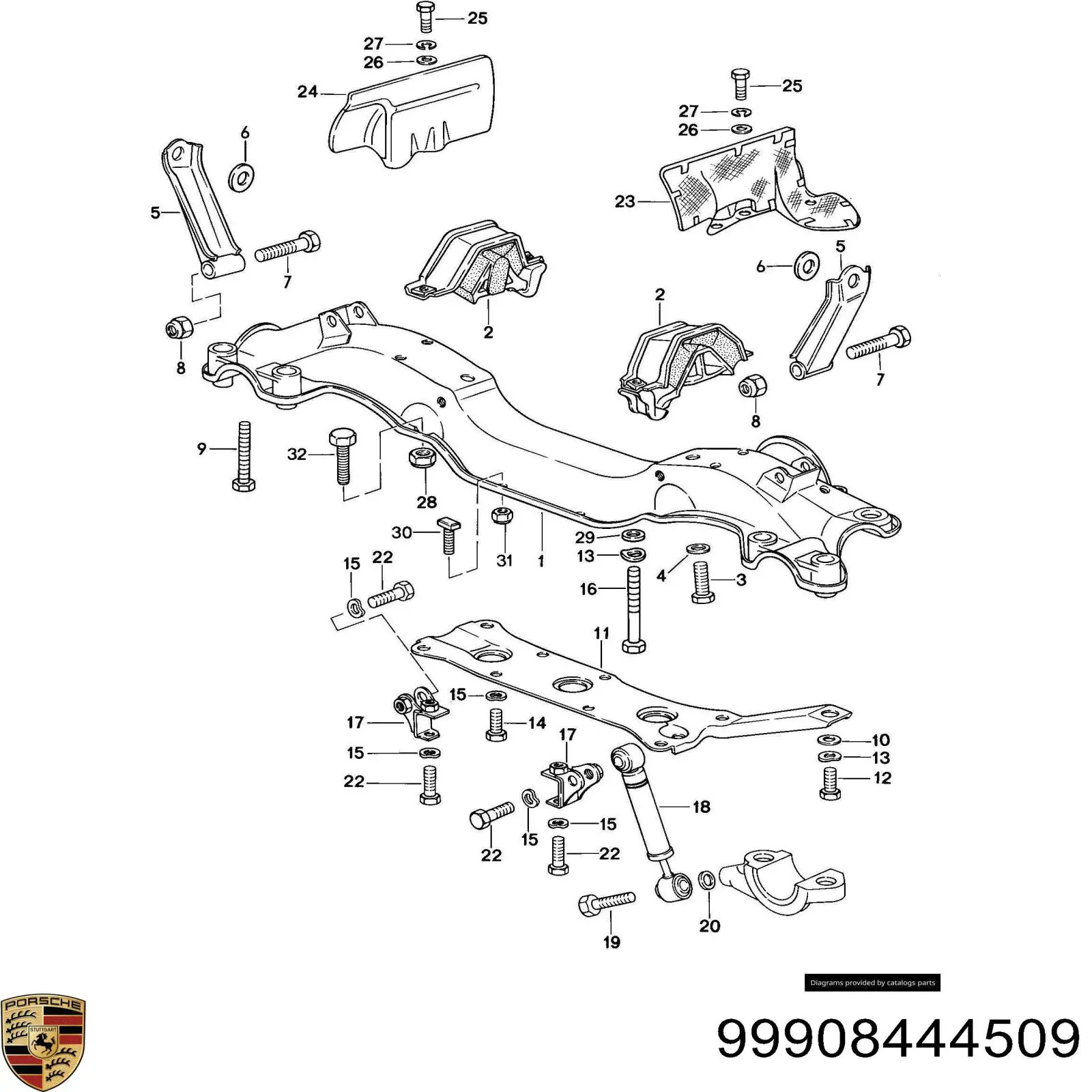 Купить 99908444501 Porsche 