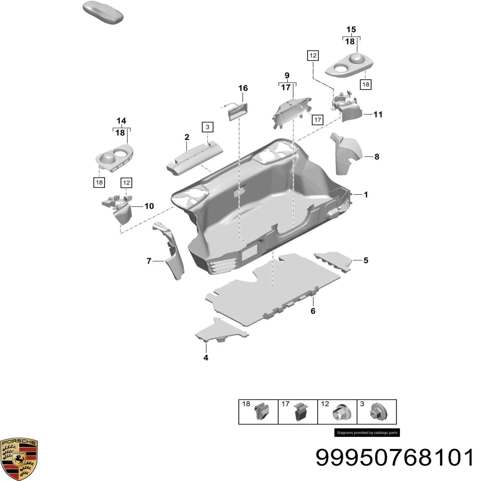 99950768101 Porsche 