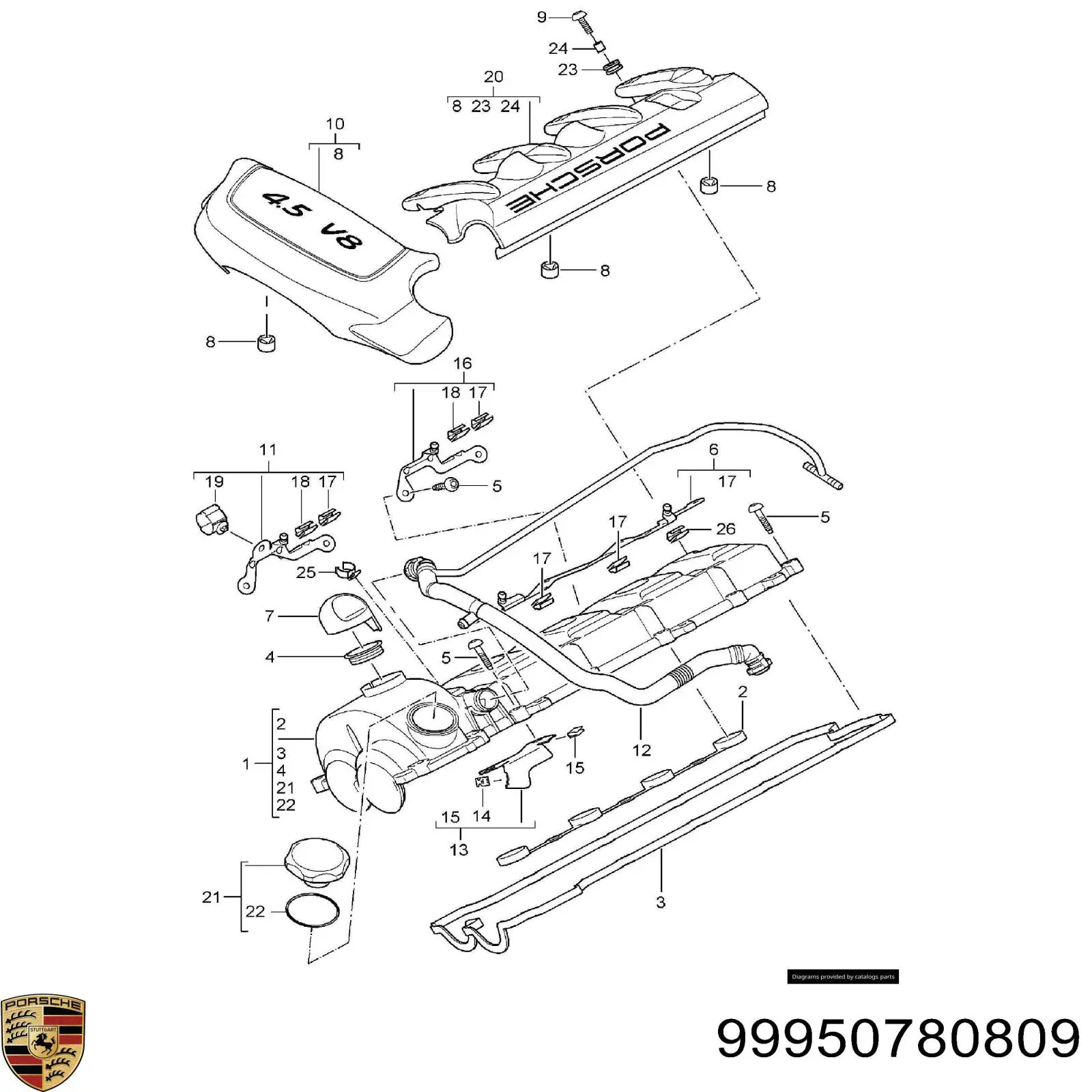 99950780809 Porsche 