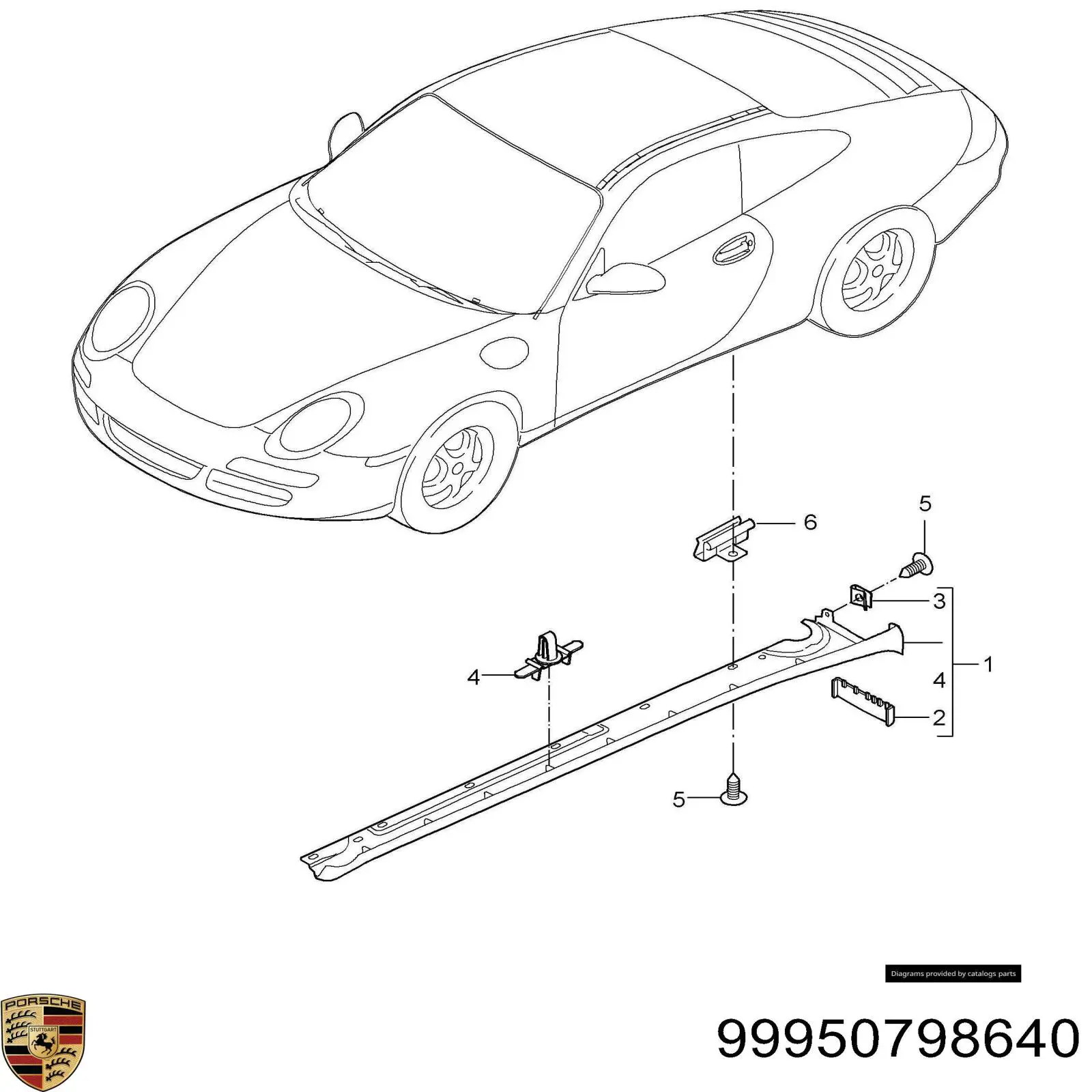 99950798640 Porsche 