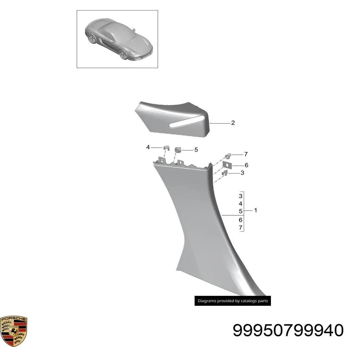  Porsche 99950799940 цена, от 12.67 USD