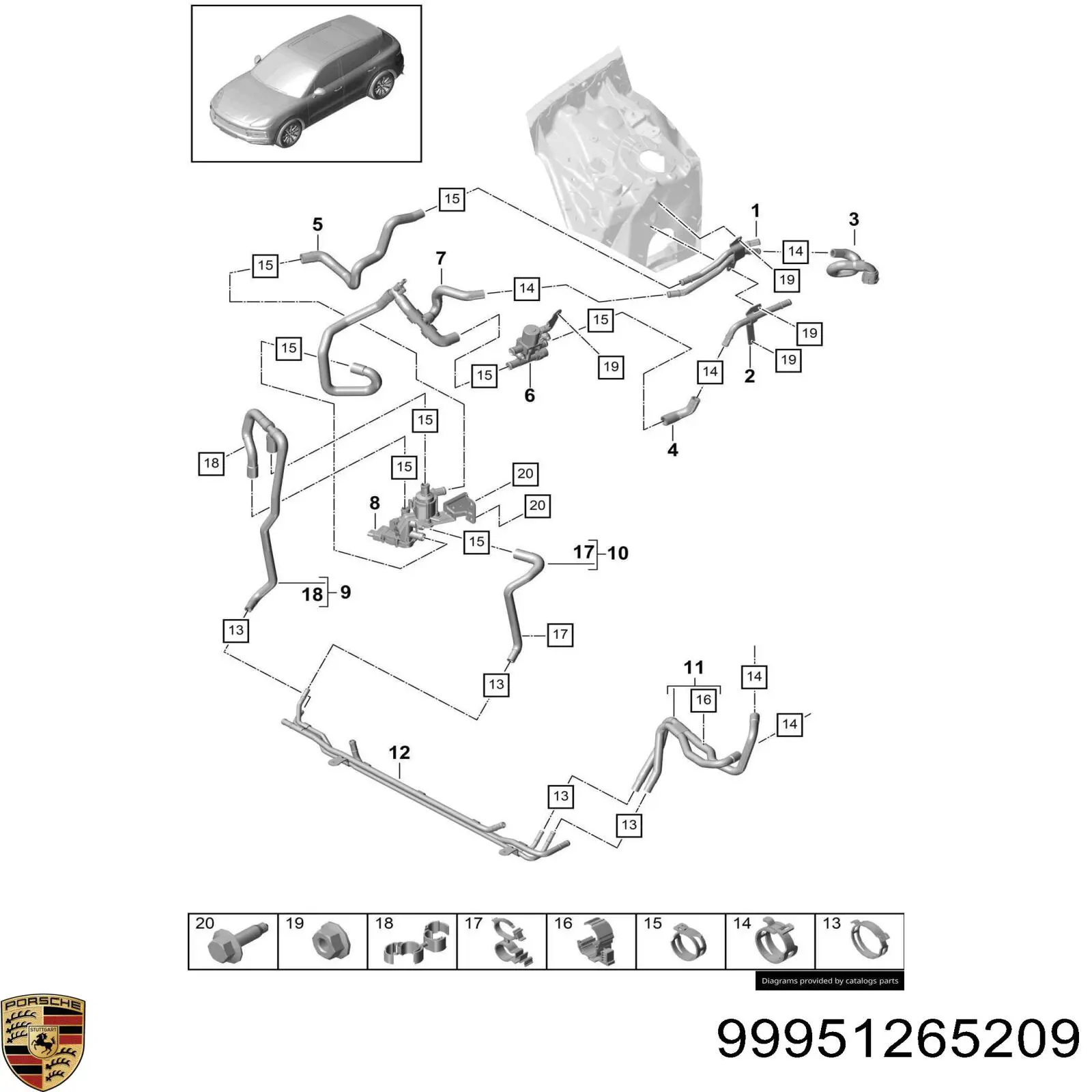 Купить 99951265209 Porsche 
