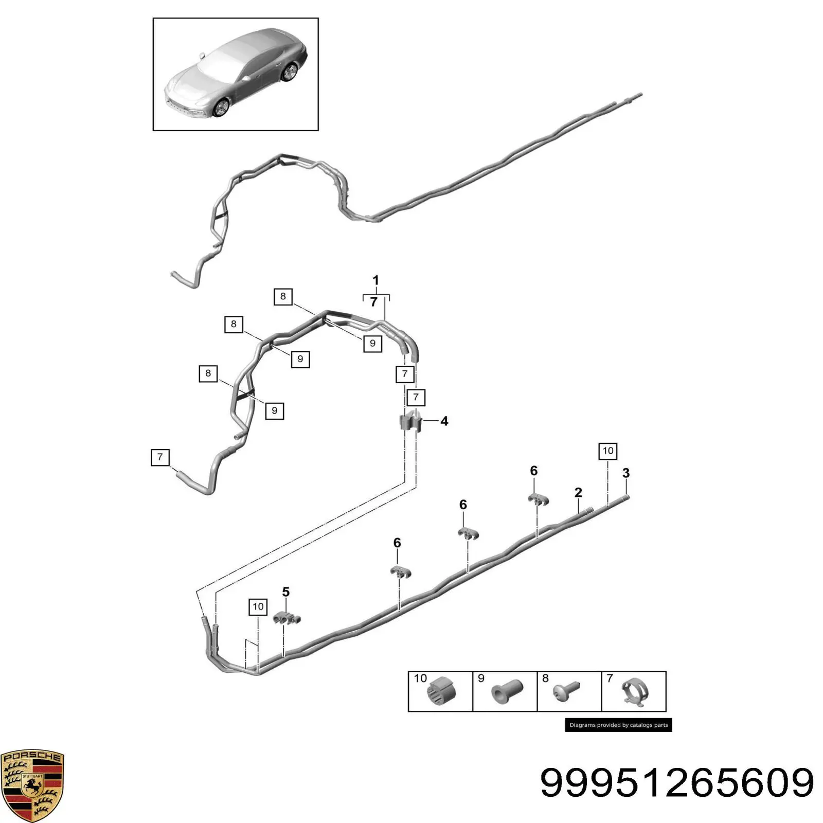  Porsche 99951265609 цена, от 2.37 USD
