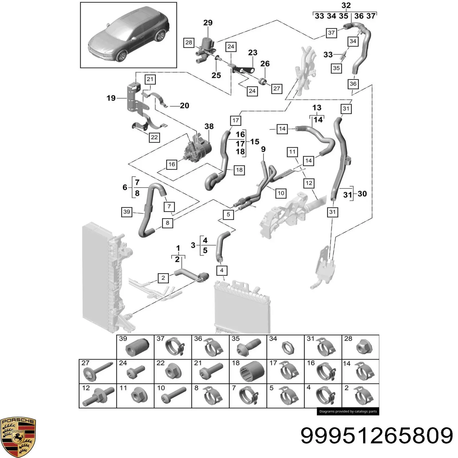  99951265809 Porsche