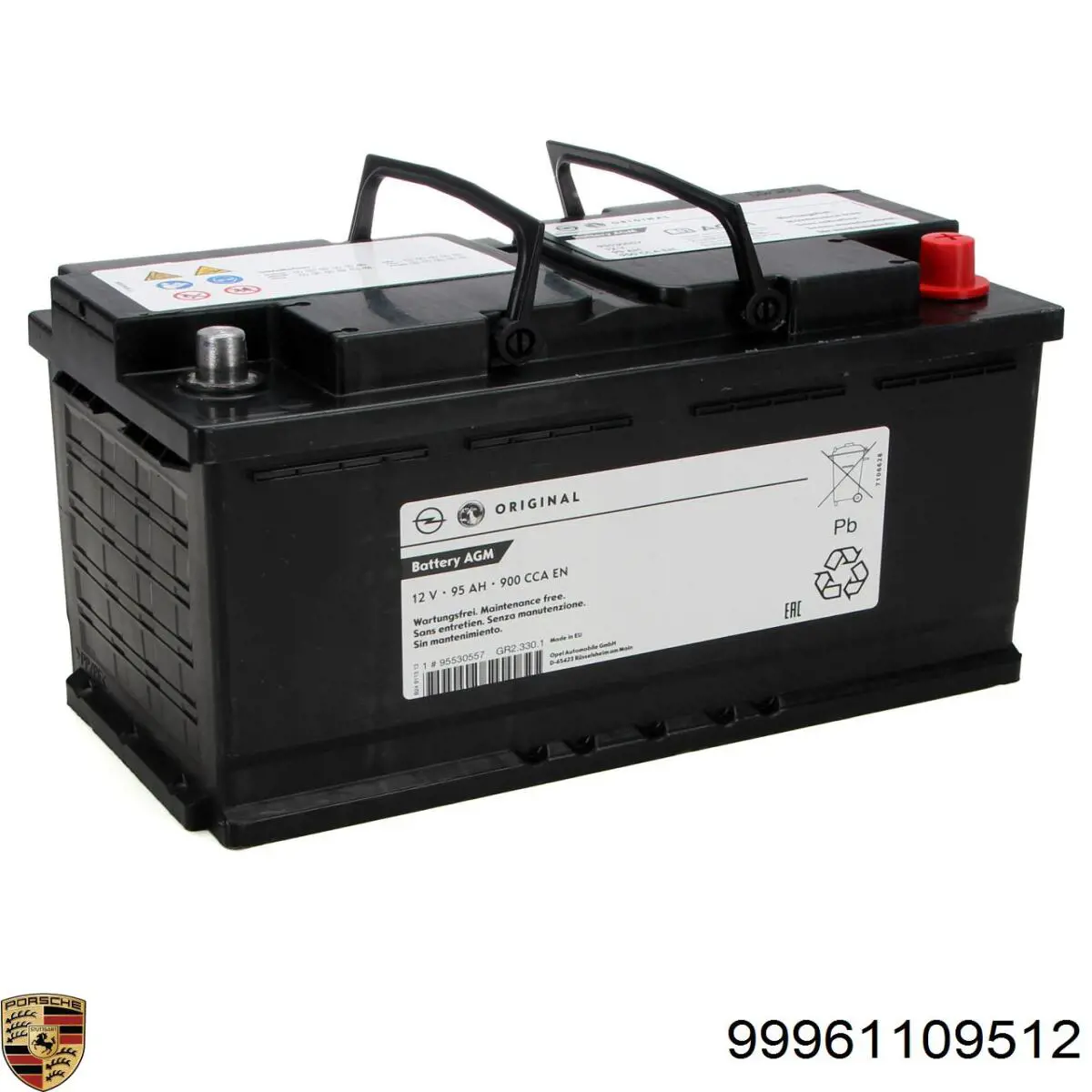 Аккумулятор 99961109512 Porsche