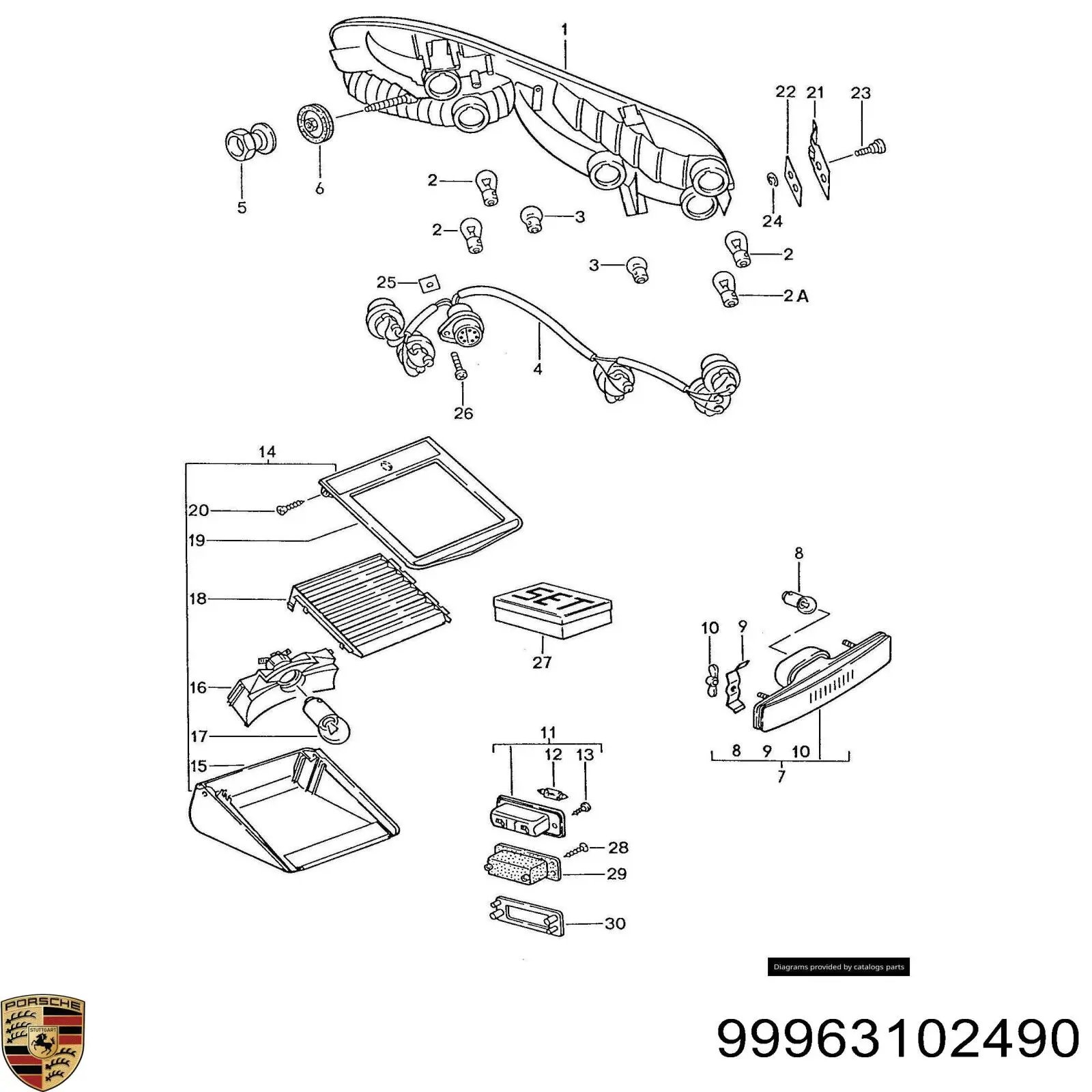  99963102490 Porsche