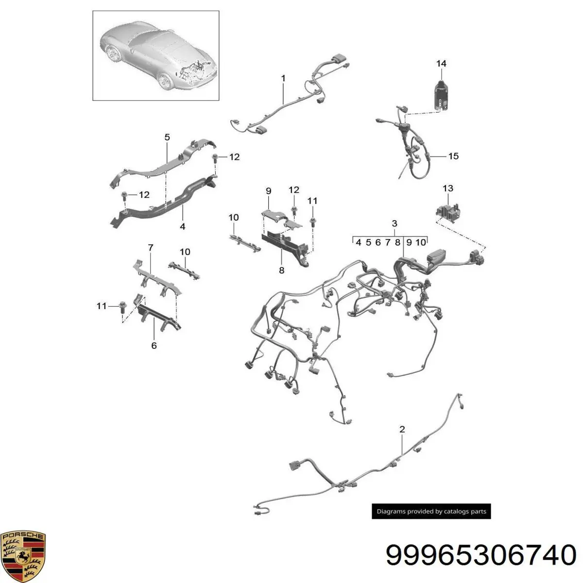  Porsche 99965306740 цена, от 30.15 USD