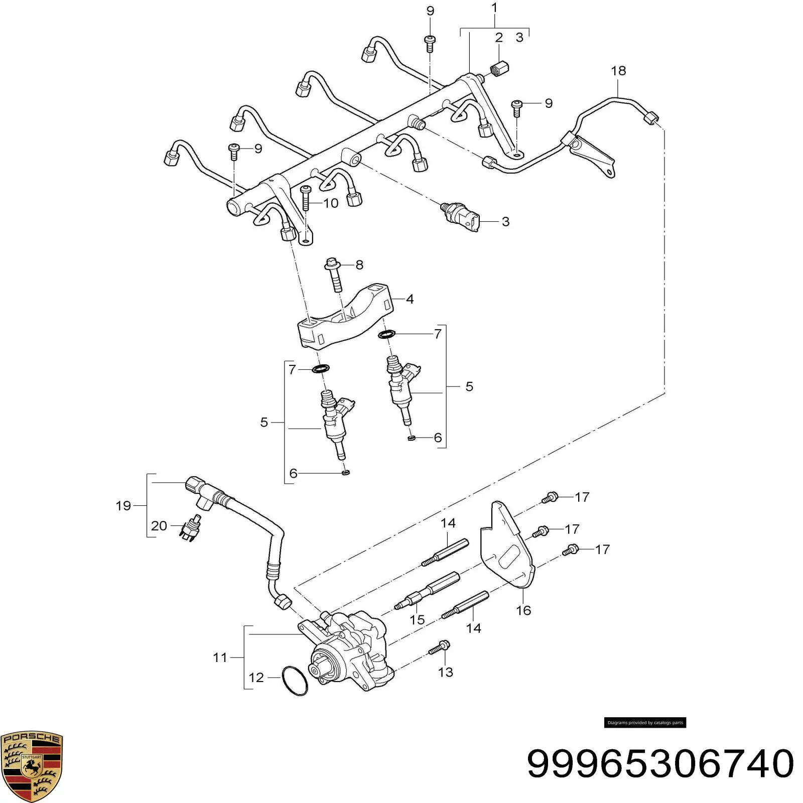 Купить 99965306740 Porsche 