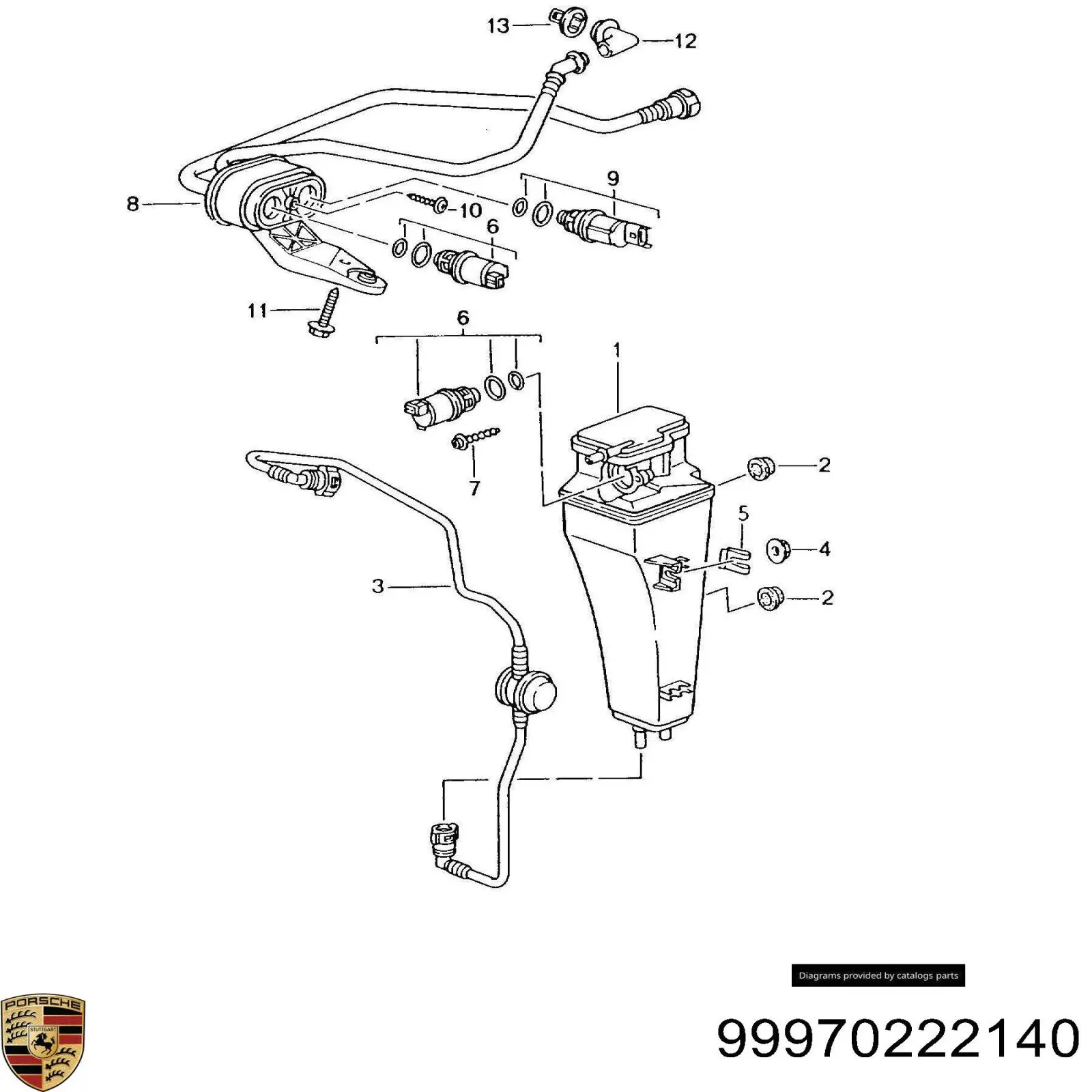  99970222140 Porsche