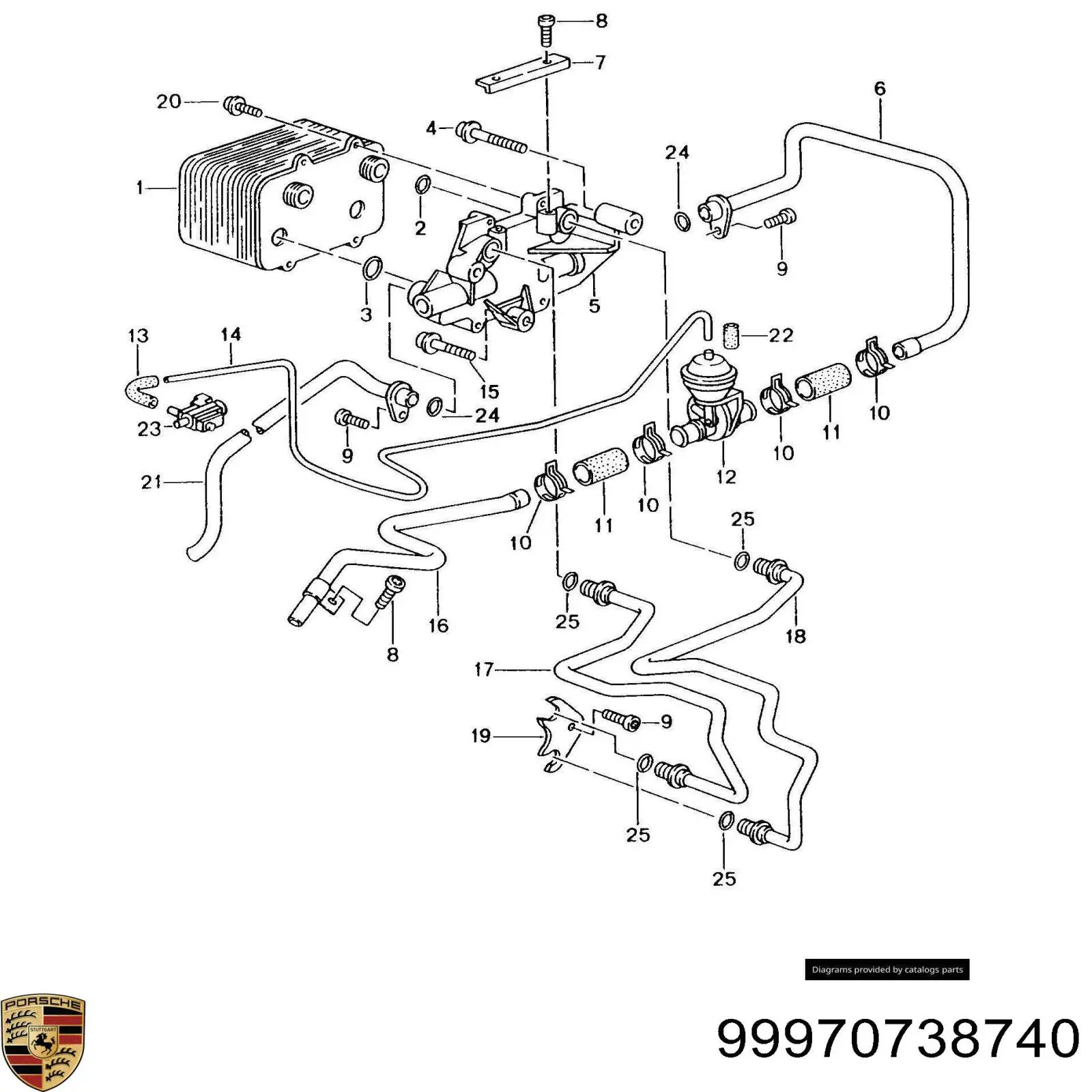  99970738740 Porsche