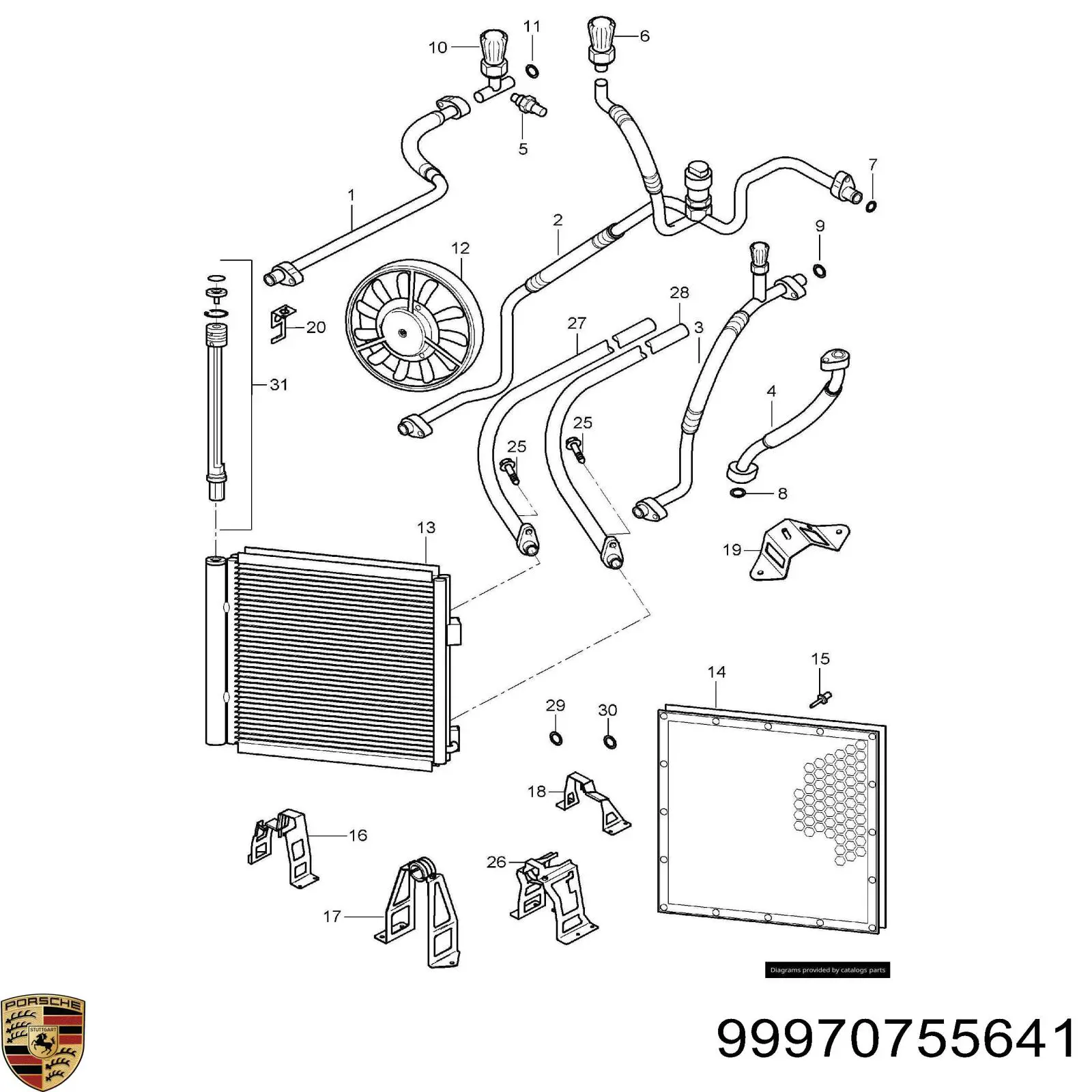 99970755641 Porsche 