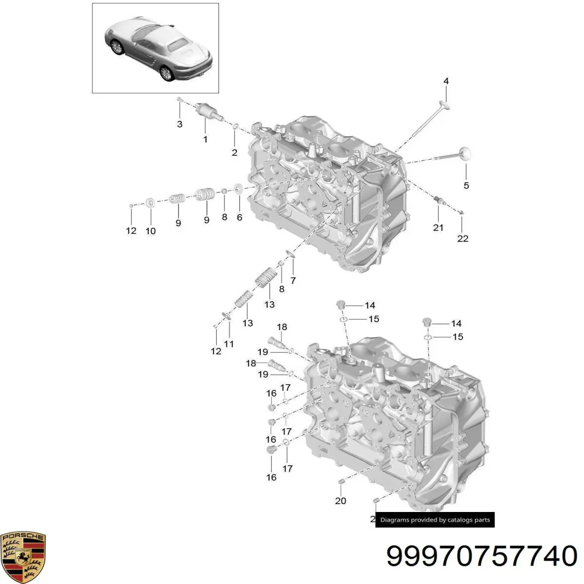  Porsche 99970757740 цена, от 4.09 USD