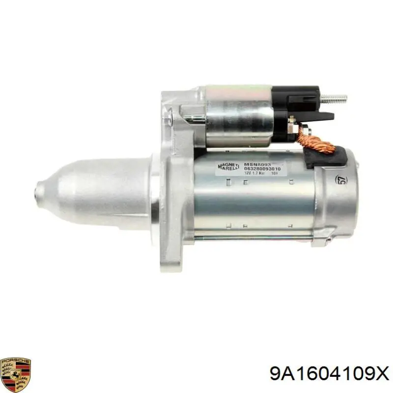 9A1604109X Porsche motor de arranco