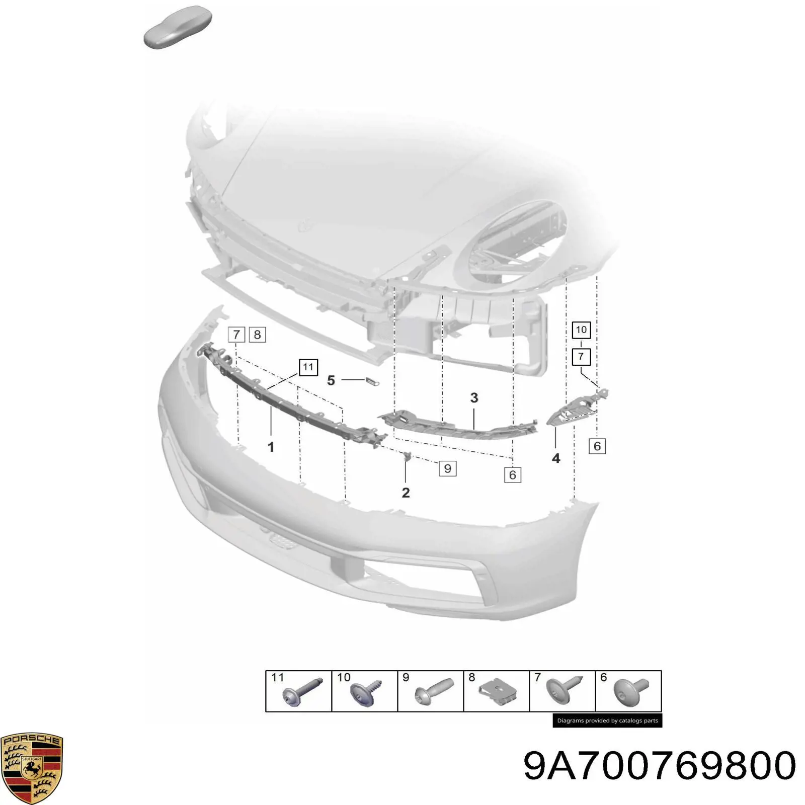  Porsche 9A700769800