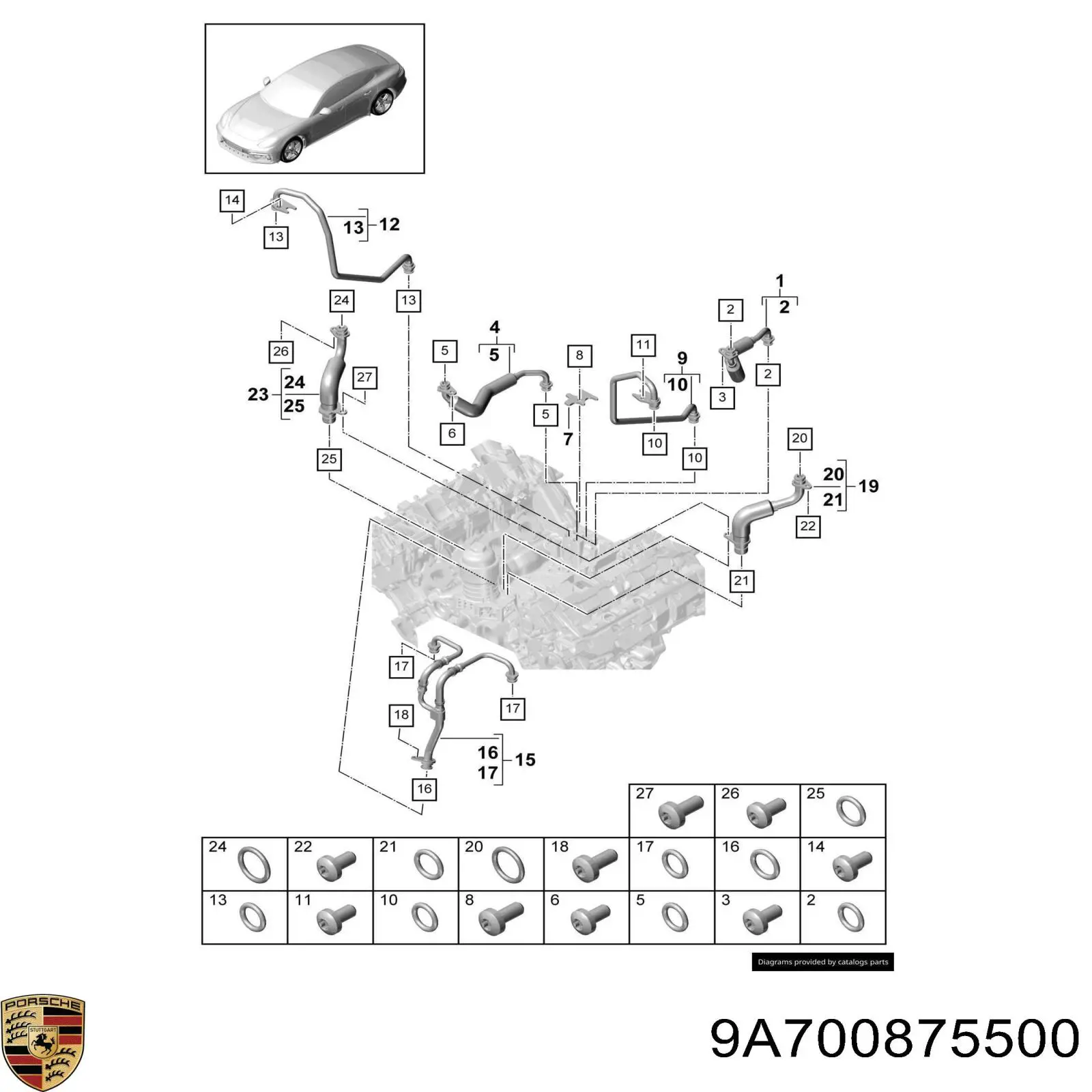  Porsche 9A700875500 цена, от 9.94 USD