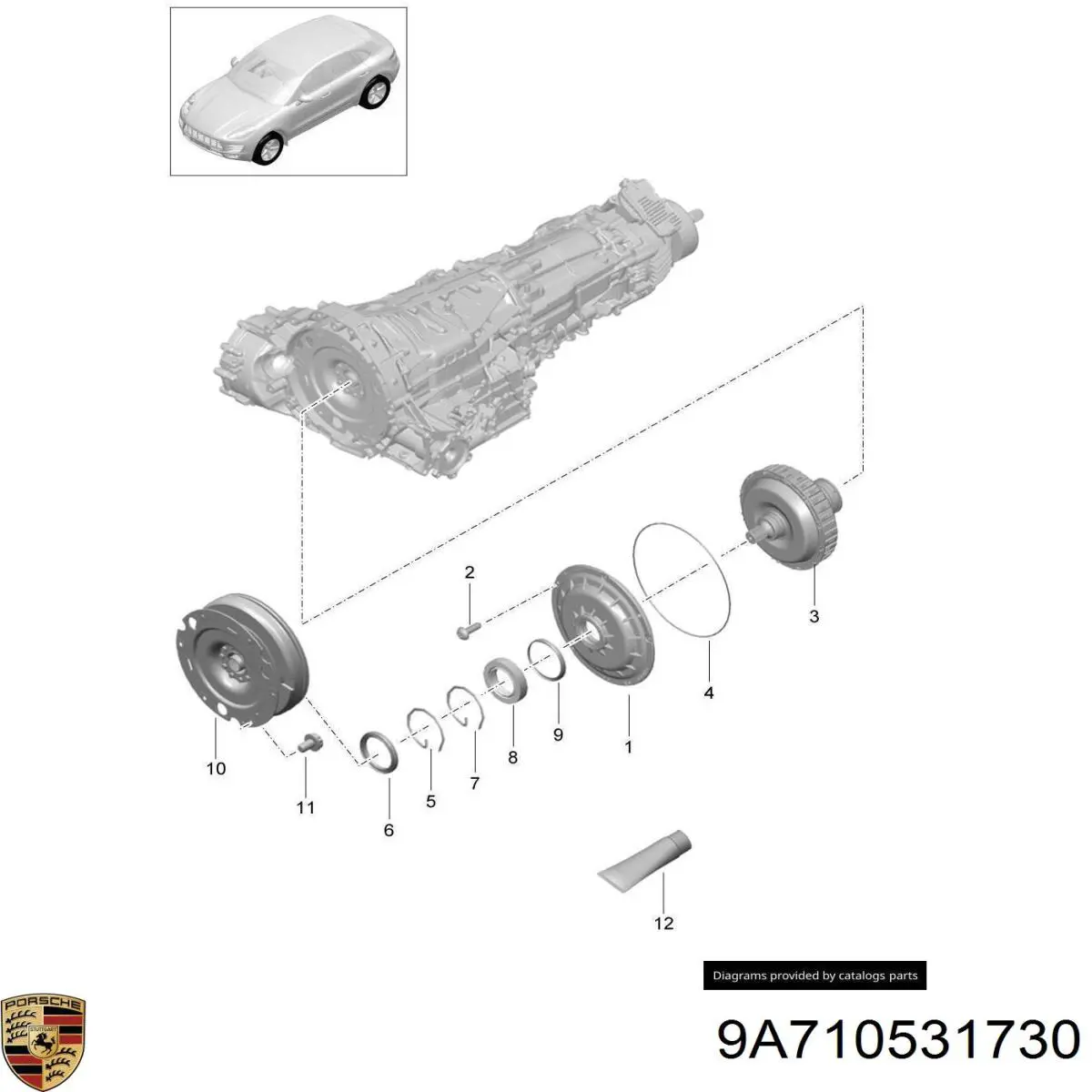 9A710531730 Porsche 