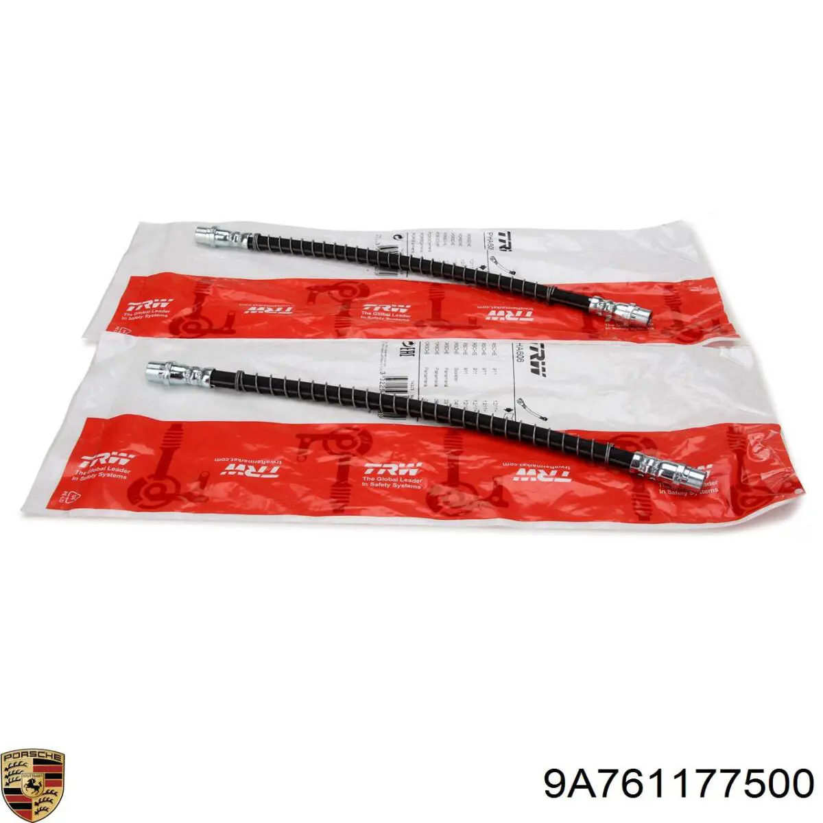 Купить 9A761177500 Porsche Шланг тормозной передний