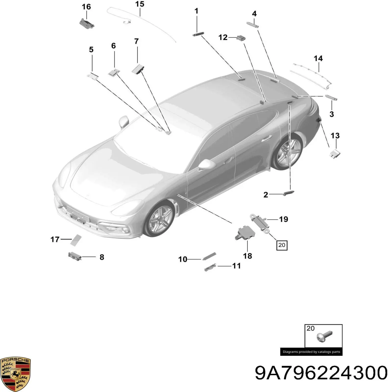  Porsche PAB962243 цена, от 164.70 USD