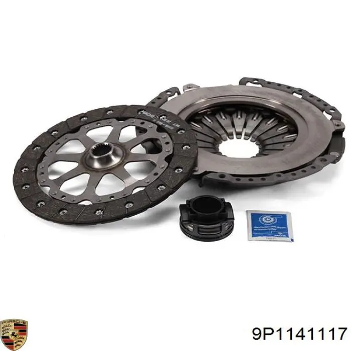 Корзина сцепления 9P1141117 Porsche