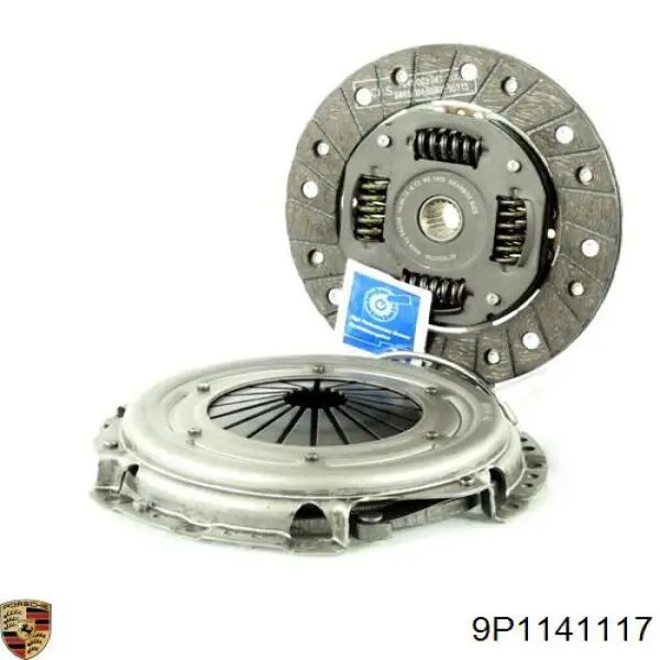 9P1141117 Porsche Нажимной диск сцепления