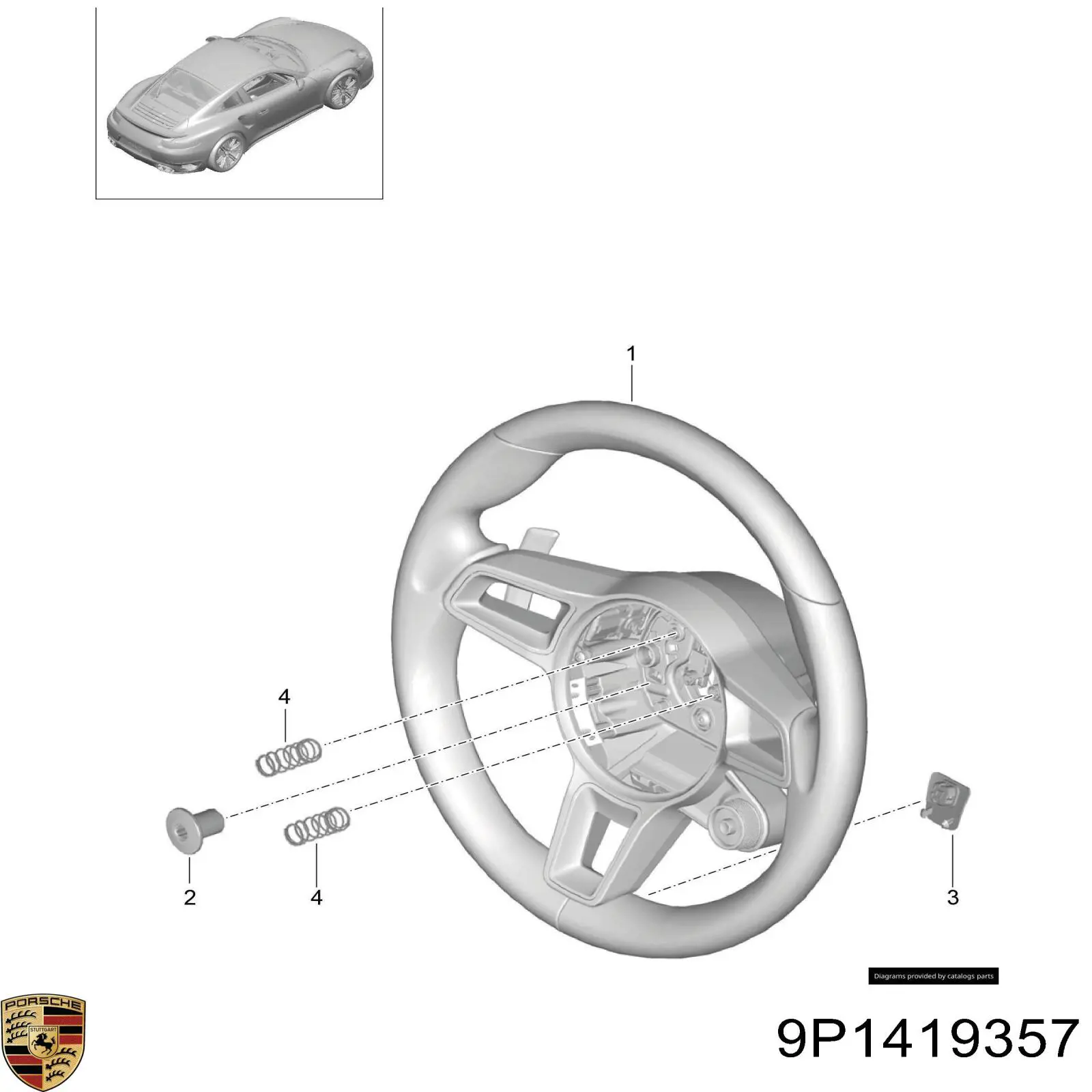 9P1419357 Porsche 