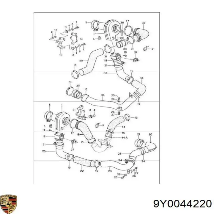 Купить 9Y0044220 Porsche 