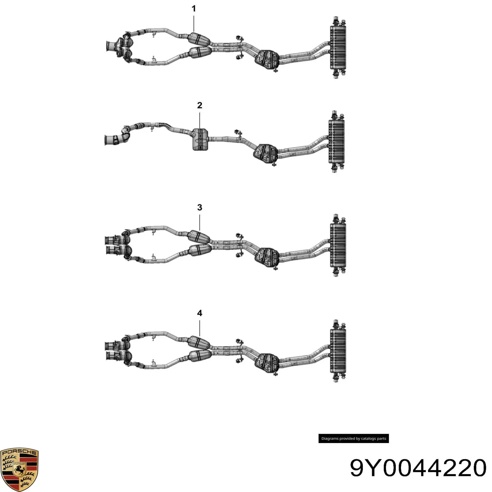  9Y0044220 Porsche