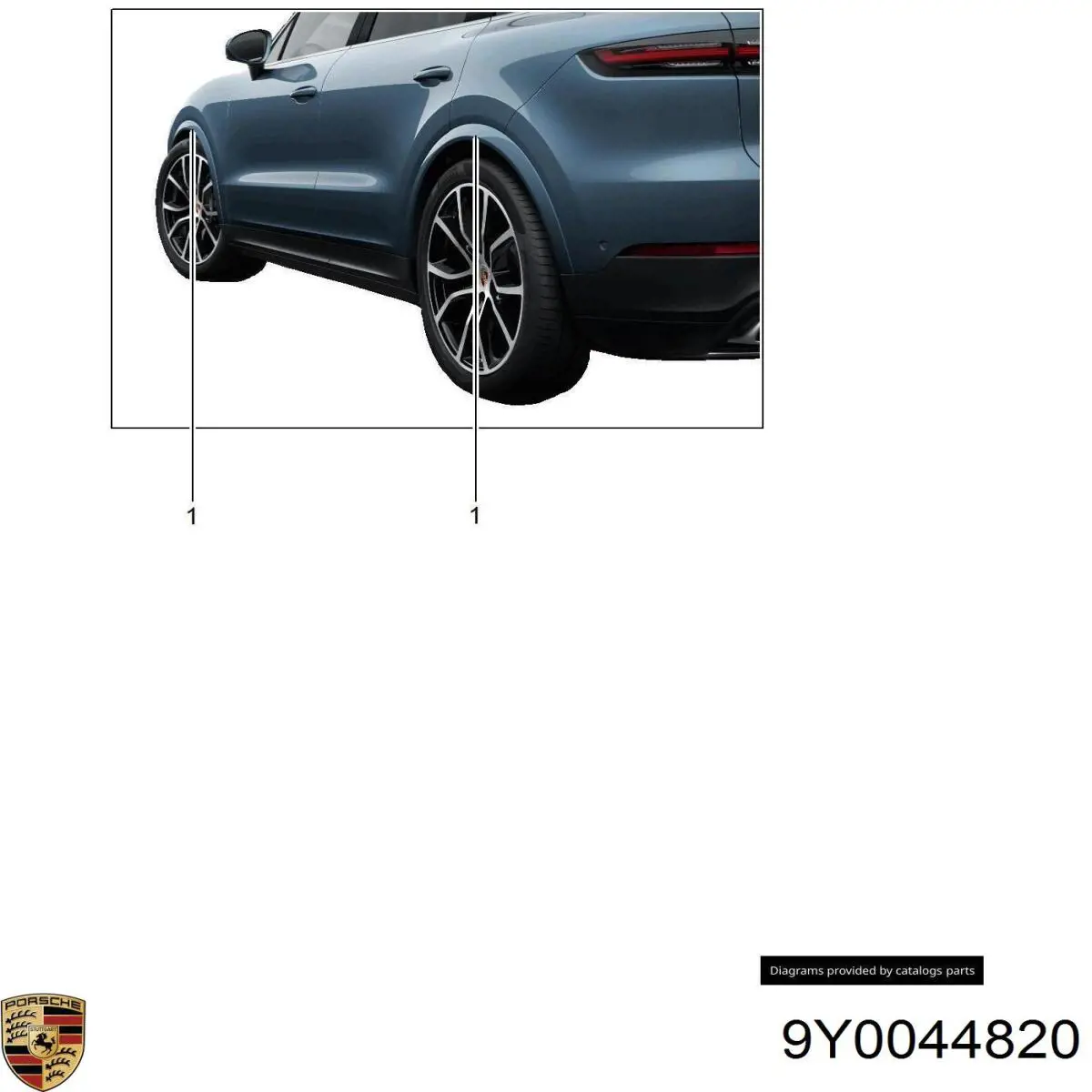 9Y0044820 Porsche 