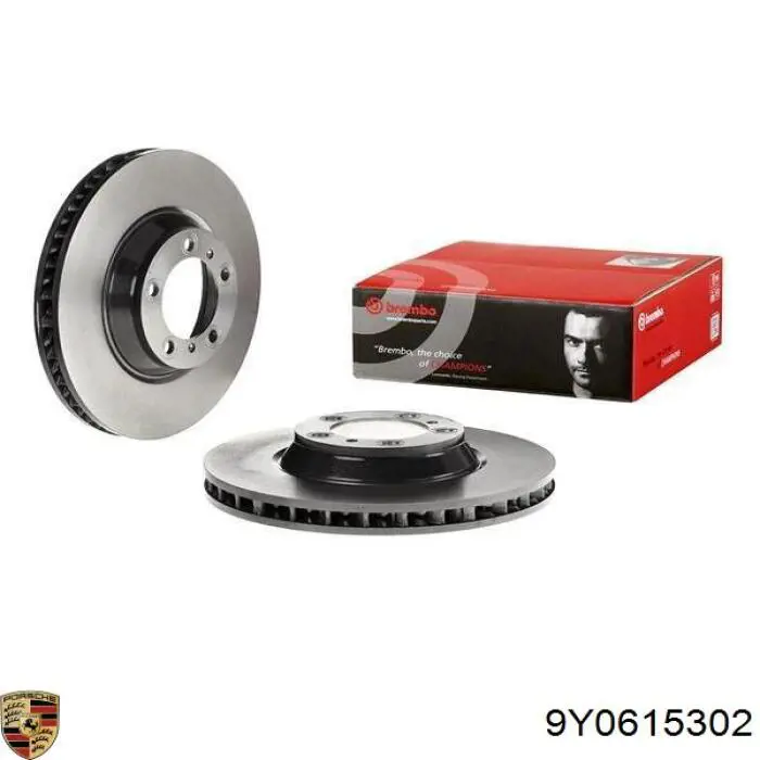 Передние тормозные диски EBR6510XPR Power Stop
