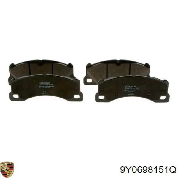 Передние тормозные колодки FDB5420 Ferodo