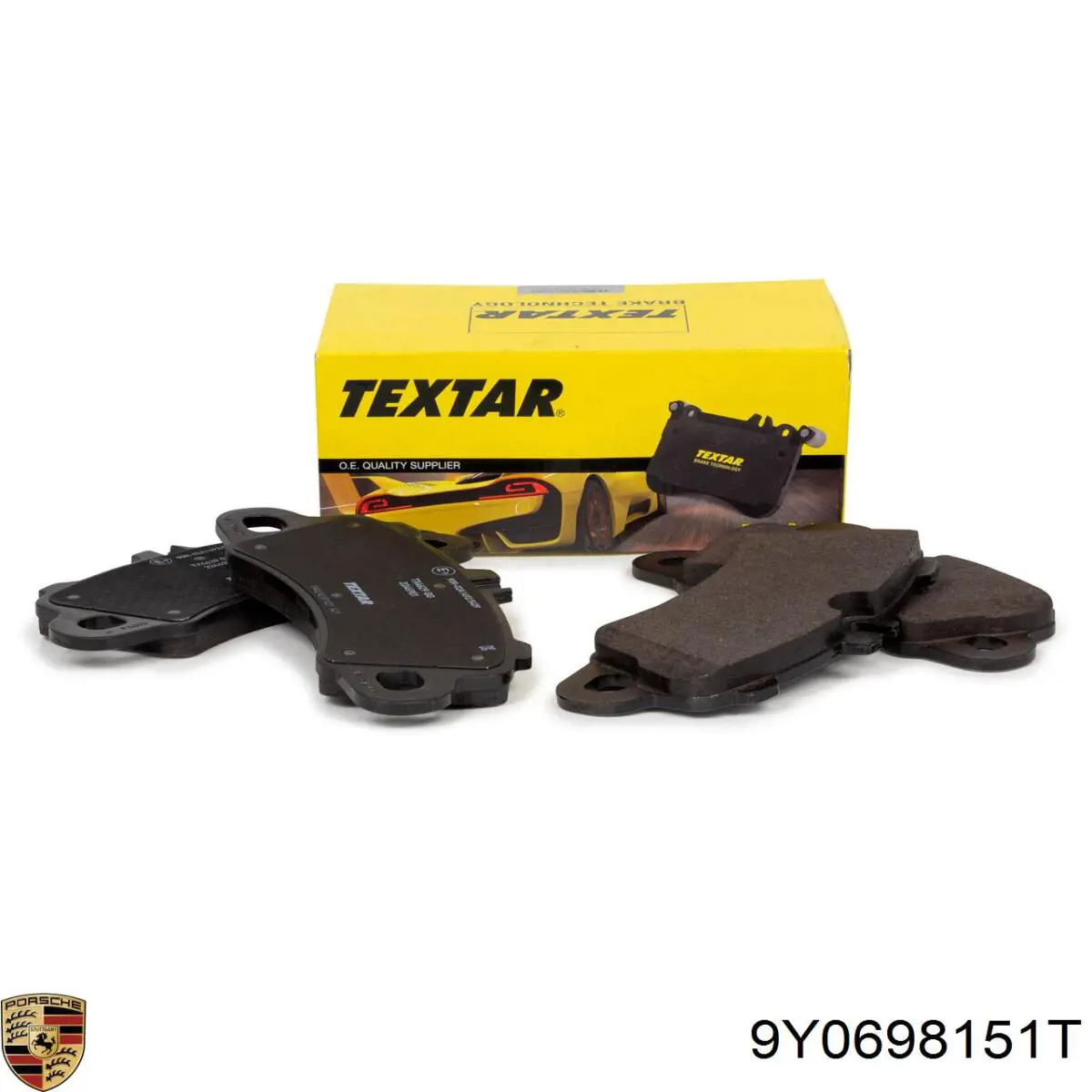 Колодки Porsche 9Y0698151T цена, от 129.66 USD