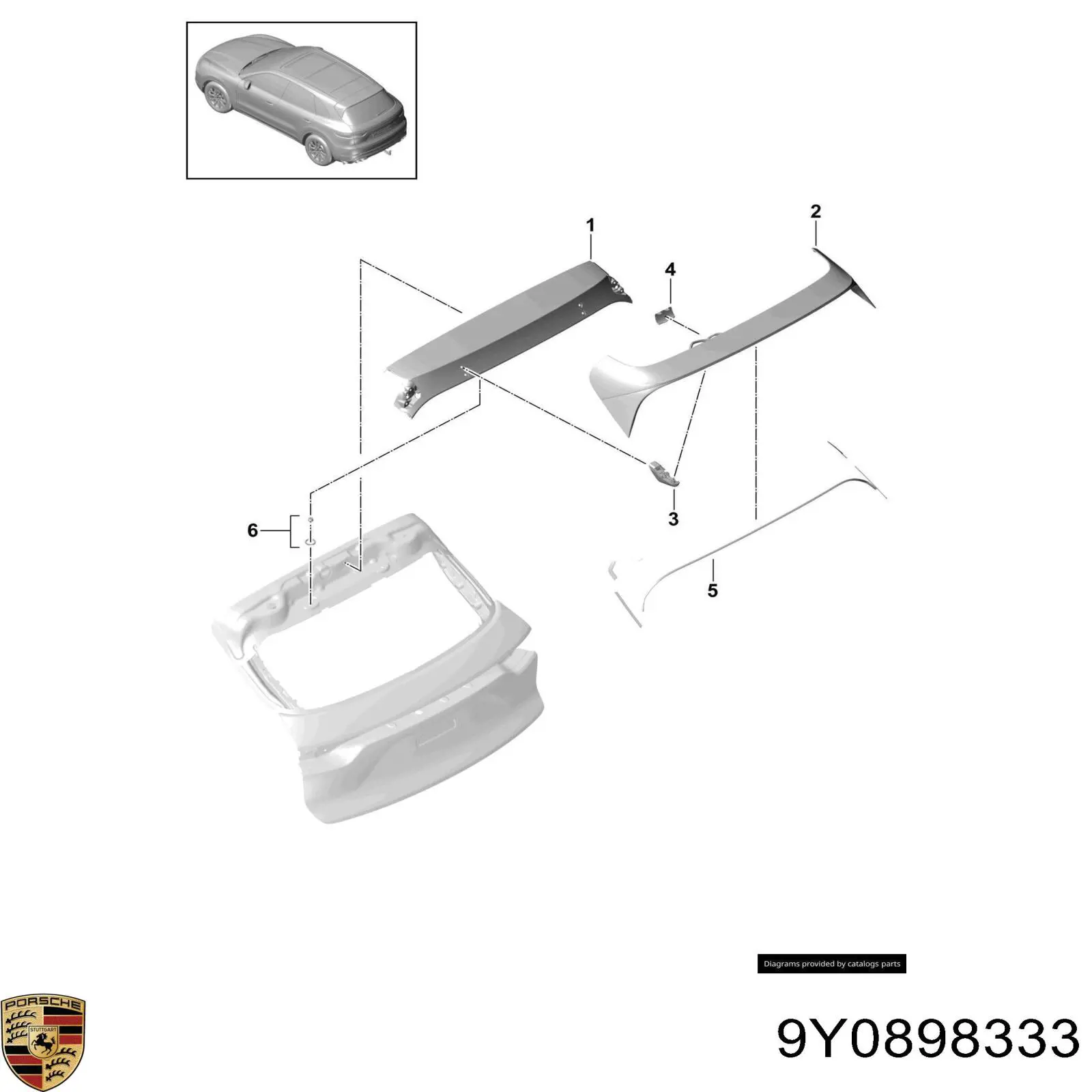  Porsche 9Y0898333 цена, от 9.59 USD