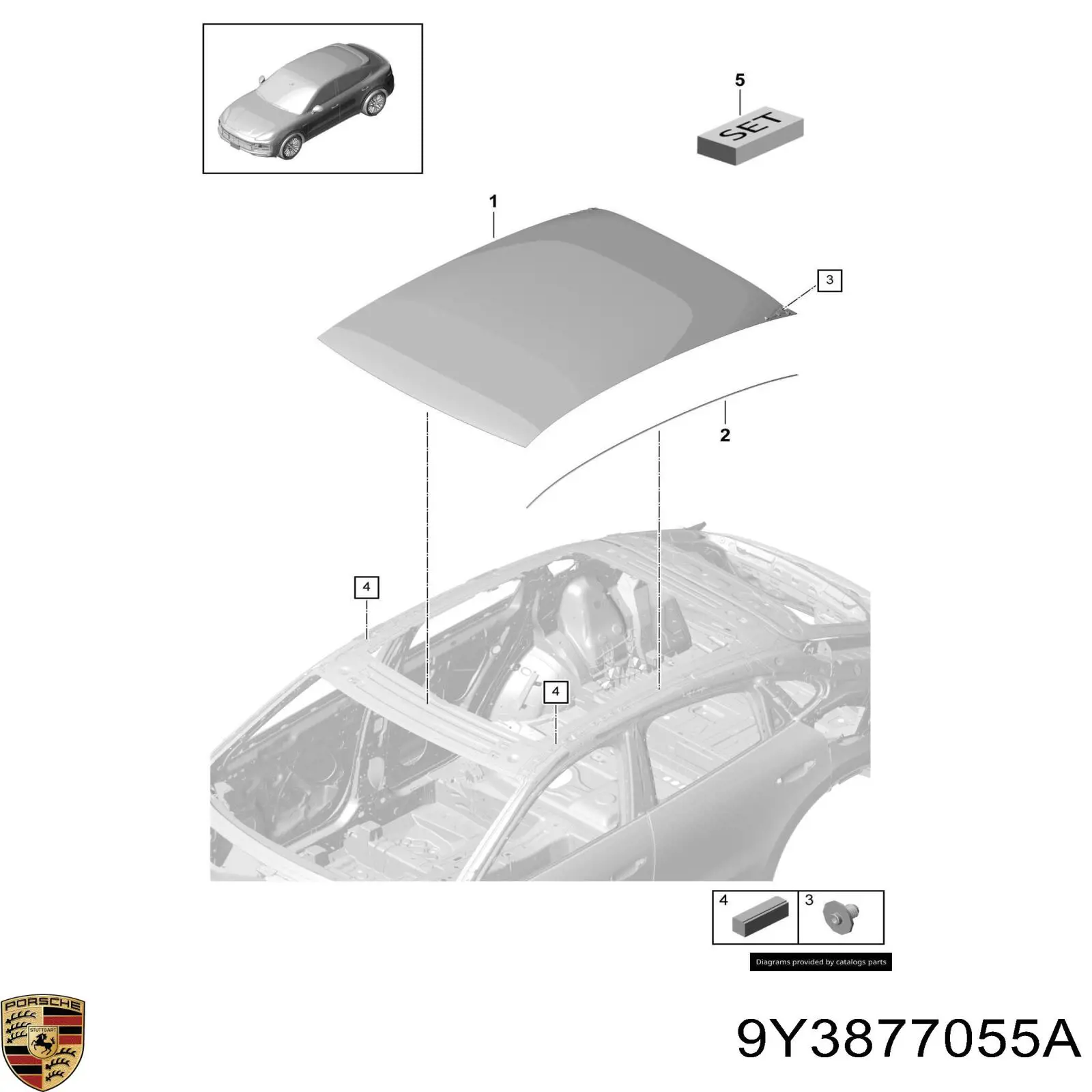  9Y3877055A Porsche