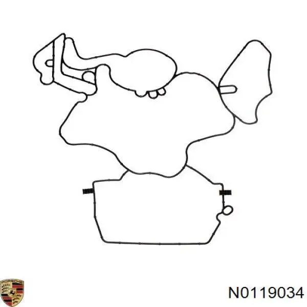 Заглушка ГБЦ N0119034 Porsche