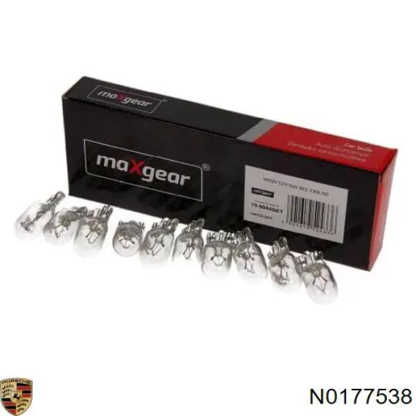 Лампочка указателя поворота Porsche N0177538 цена, от 1.09 USD