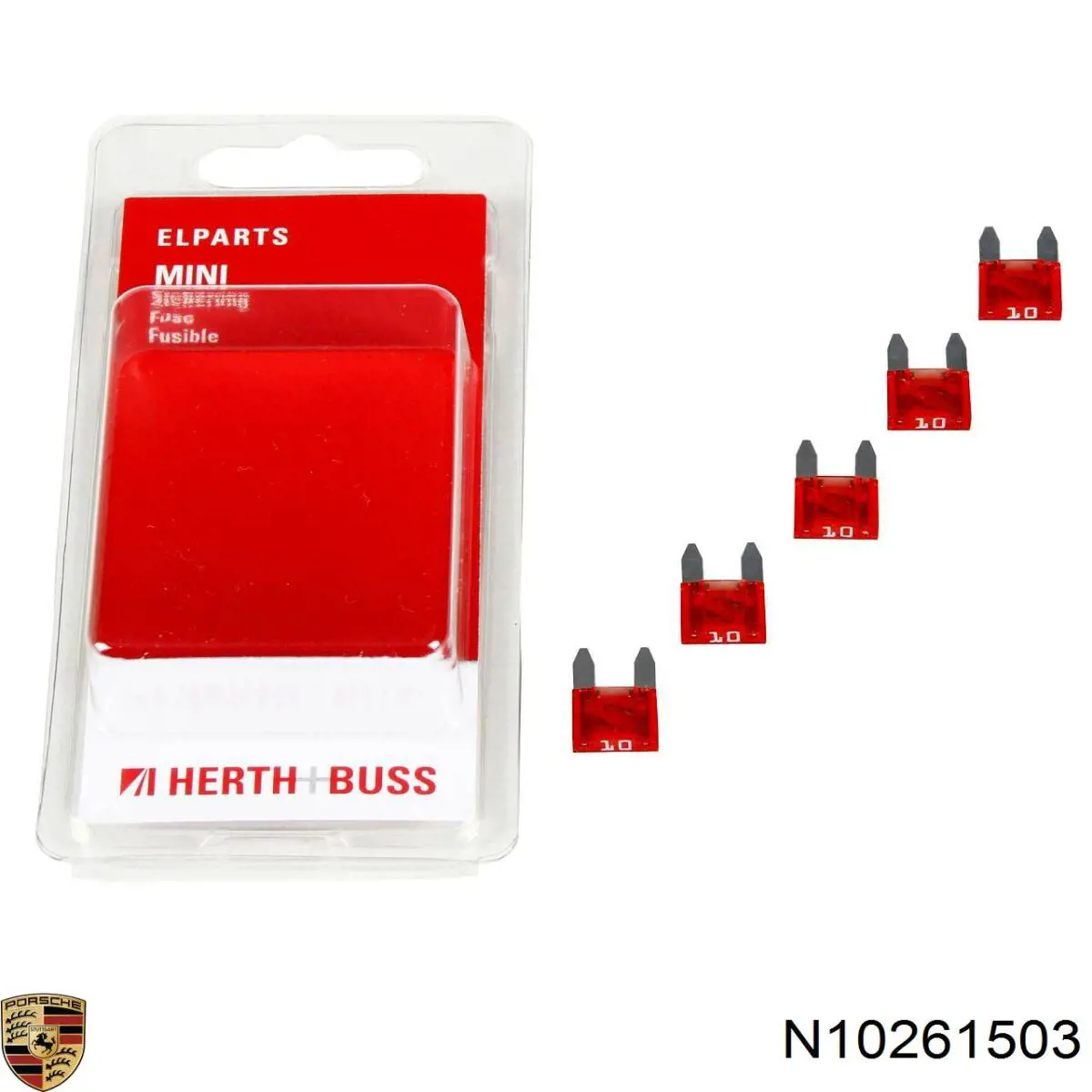N10261503 Porsche Предохранители электрических цепей