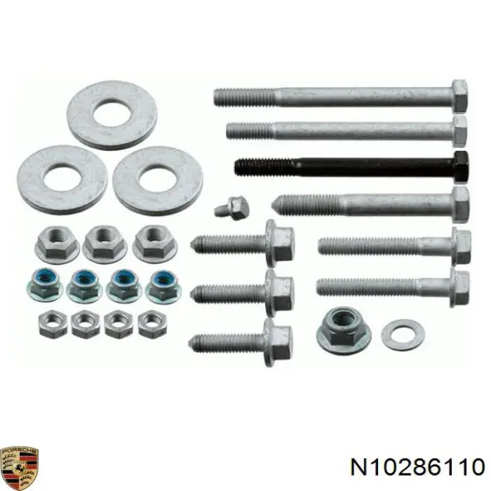 Гайка болта крепления переднего рычага, нижнего Porsche N10286110 цена, от 0.85 USD