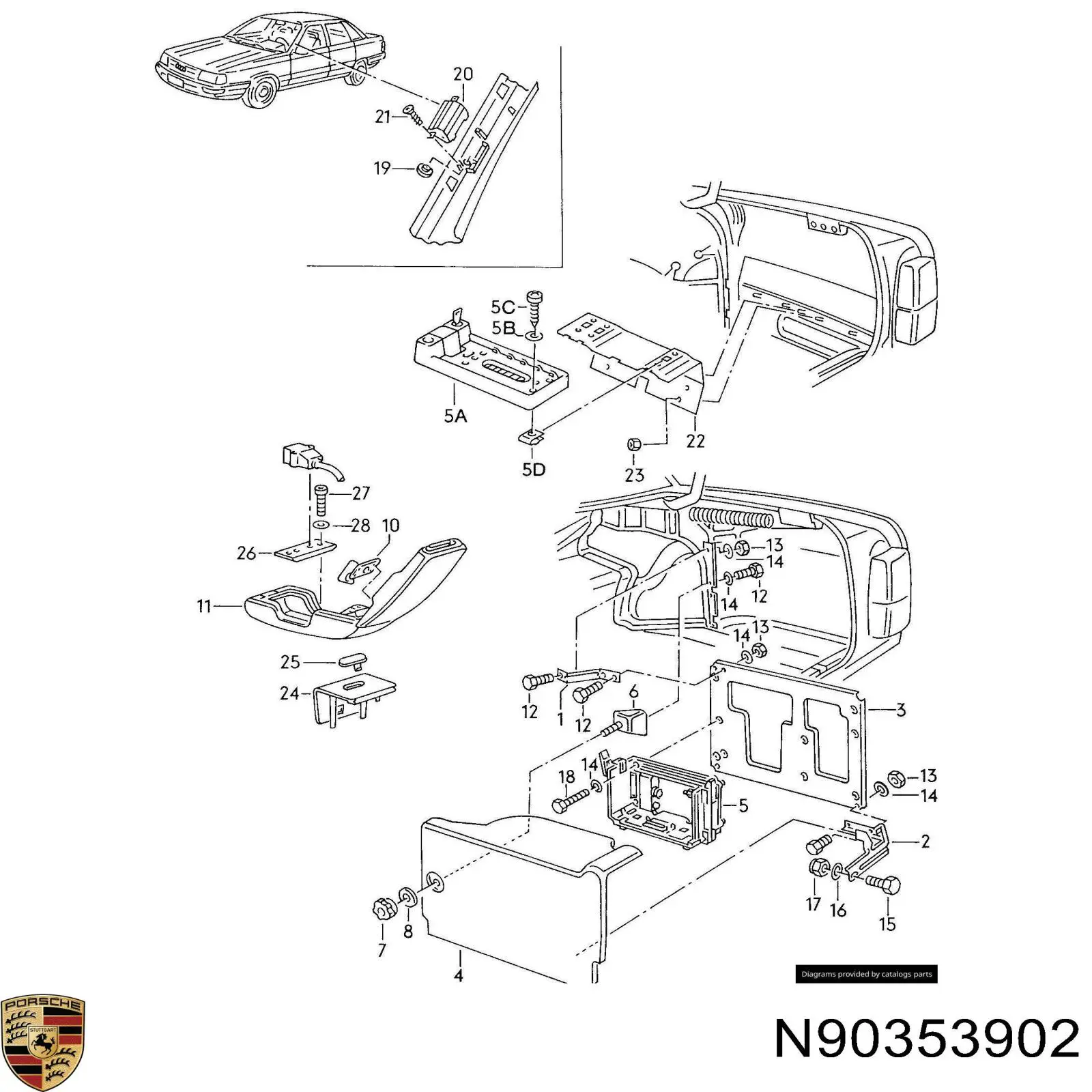  N90353902 Porsche