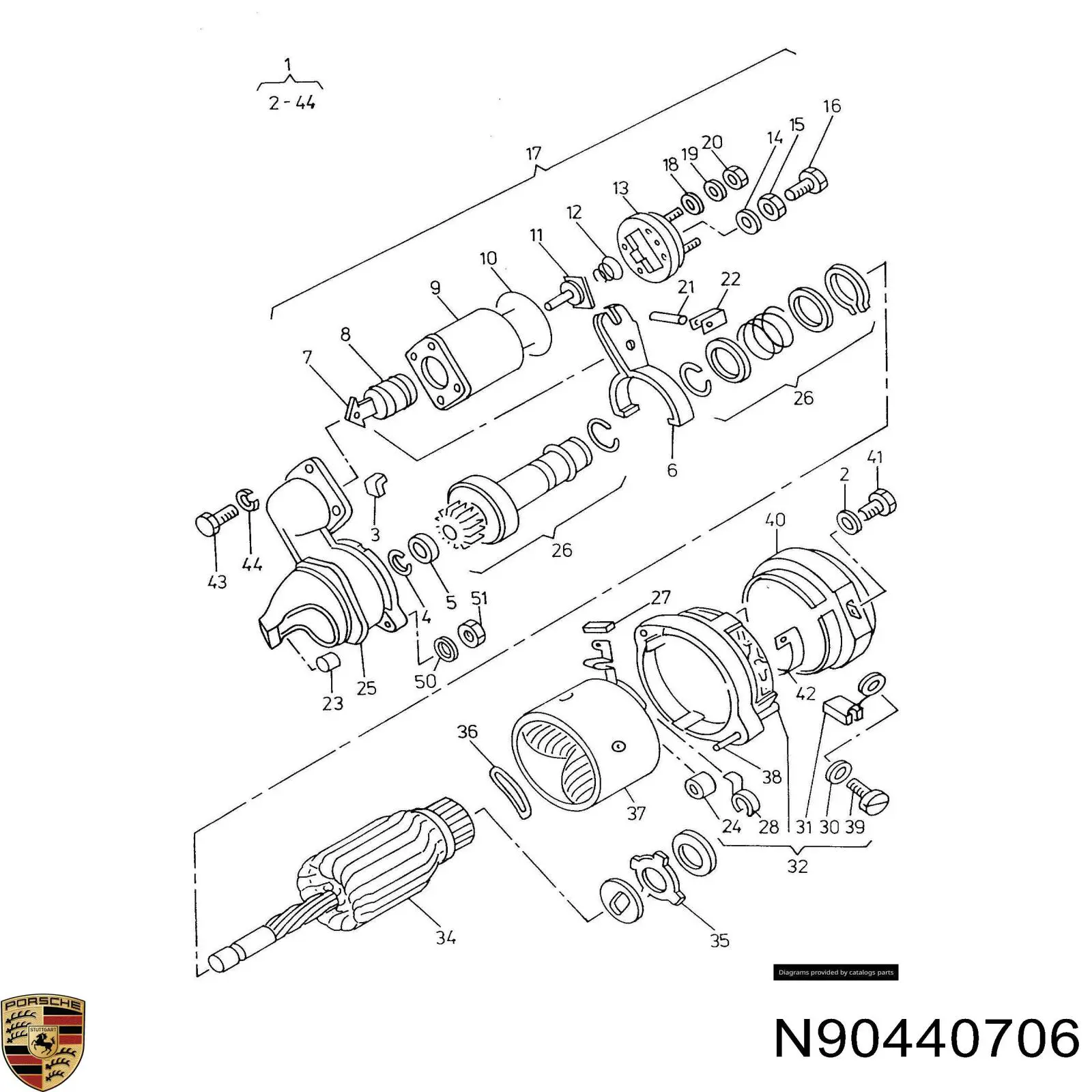  N90440706 Porsche