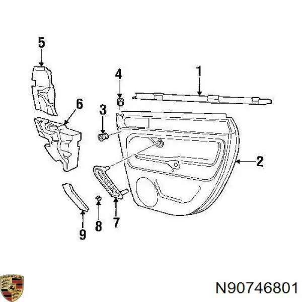  N90746801 Porsche