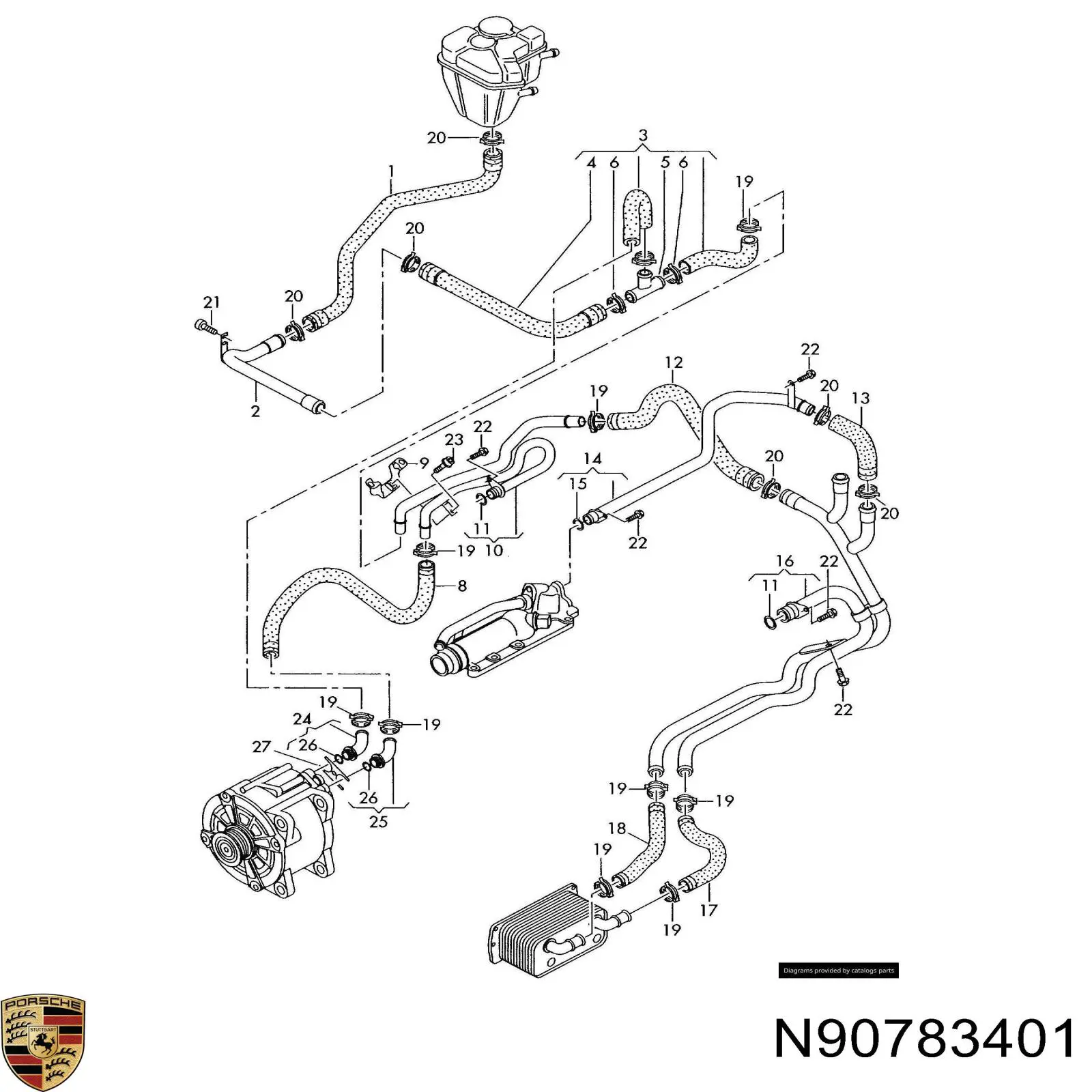  N90783401 Porsche