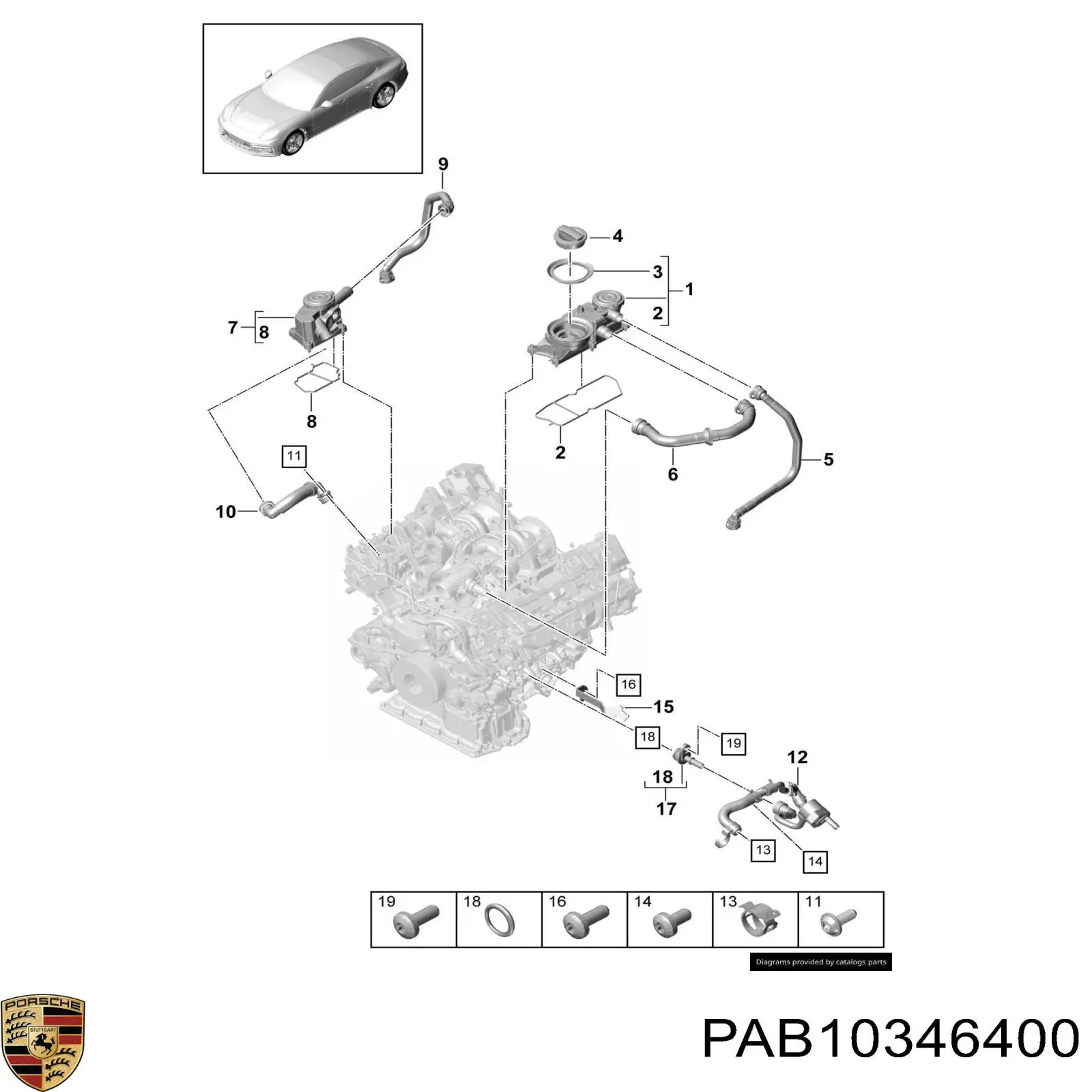 PAB10346400 Porsche 