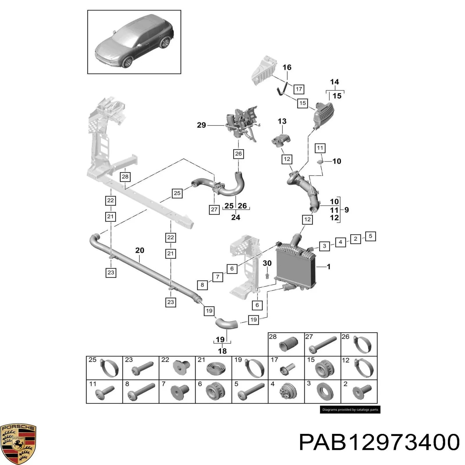  Porsche PAB12973400 цена, от 5.72 USD