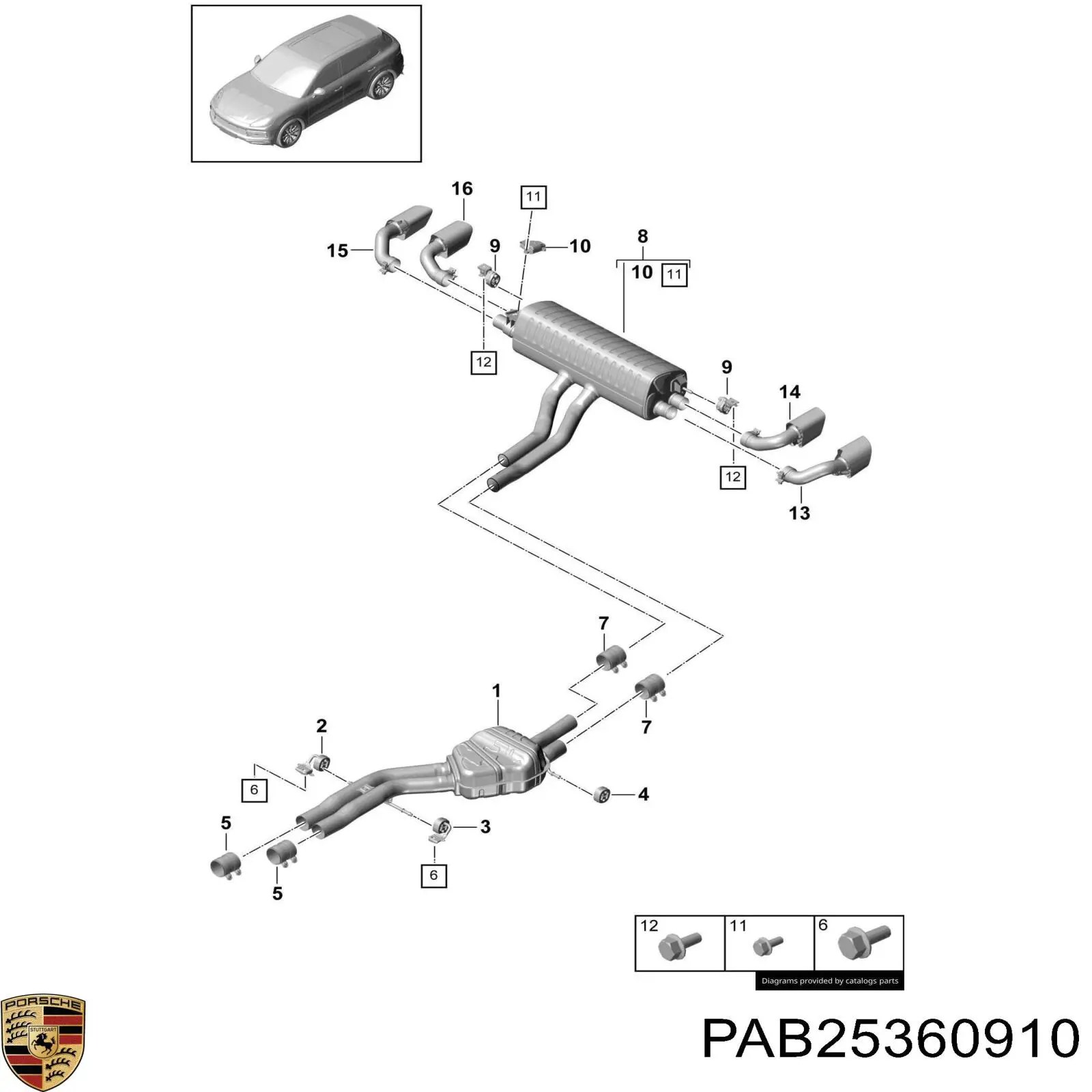  4M4253609E Porsche