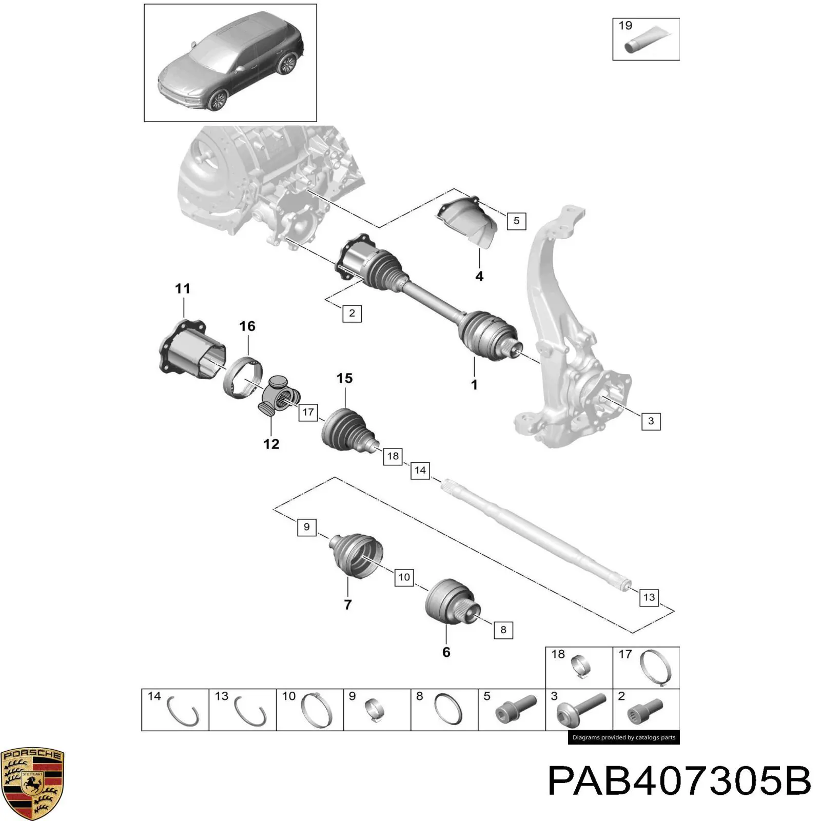  XXPAB407305B Market (OEM)