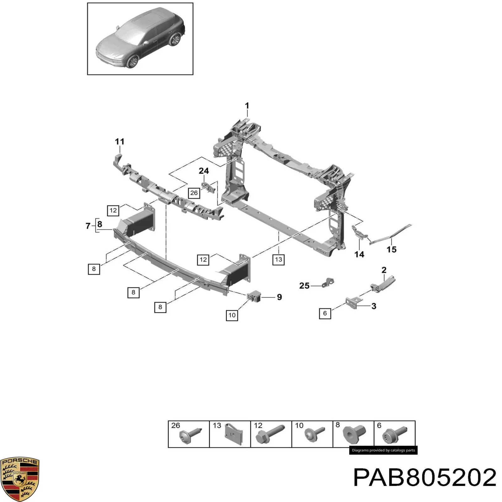 PAB805202 Porsche 